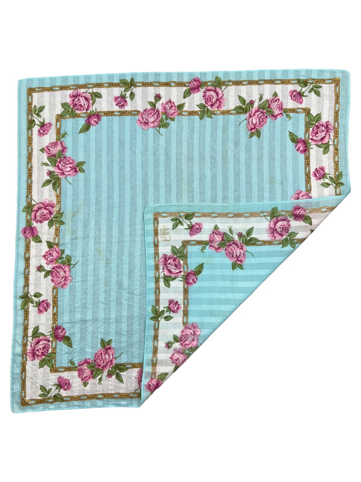 Japanese Brand Falchi New York Handkerchief Neckerchief Pocketsquare Size ONE SIZE - 4 Thumbnail