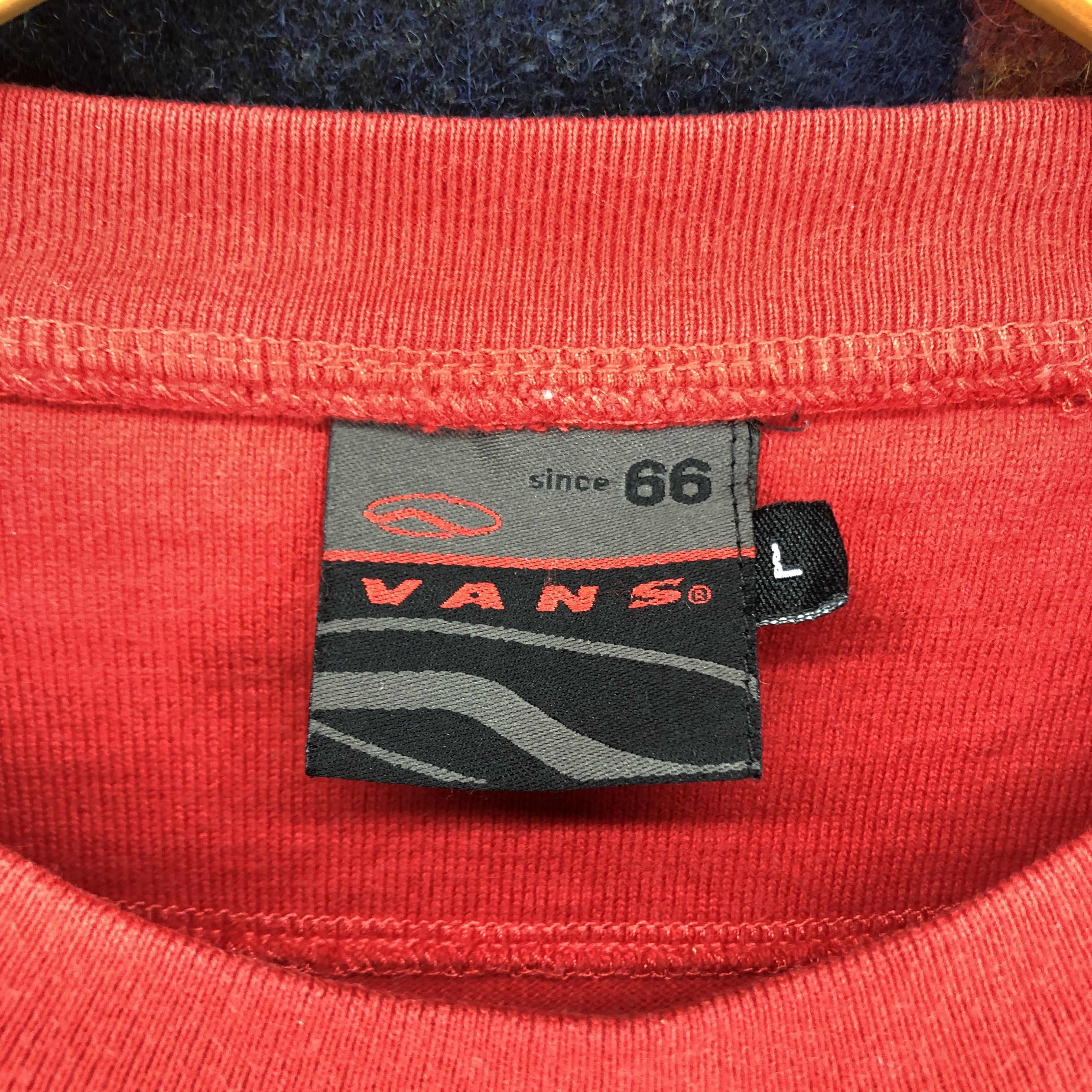 Vans VANS Crew Neck Stripe Sweatshirt #0505/U Size US L / EU 52-54 / 3 - 6 Thumbnail