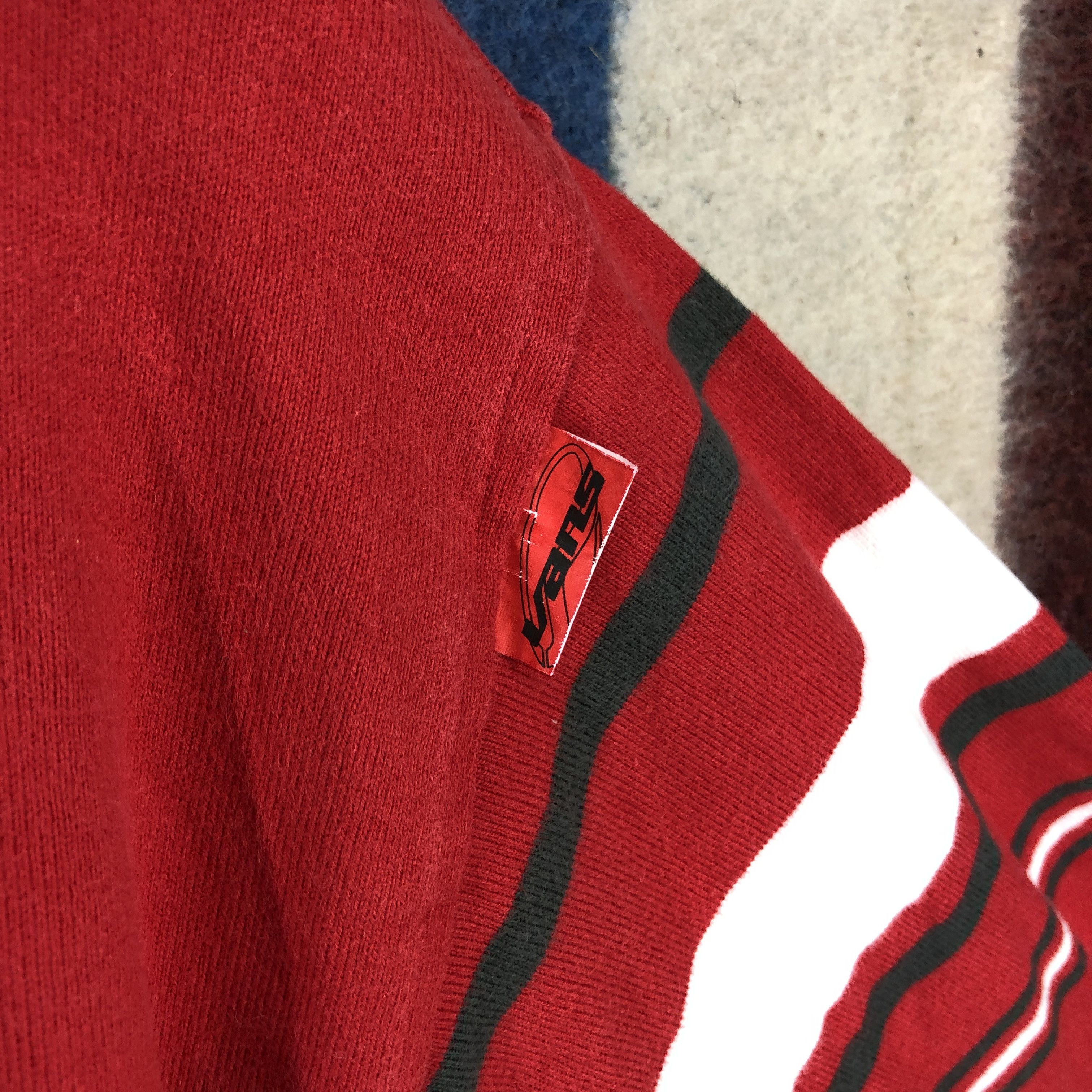 Vans VANS Crew Neck Stripe Sweatshirt #0505/U Size US L / EU 52-54 / 3 - 4 Thumbnail