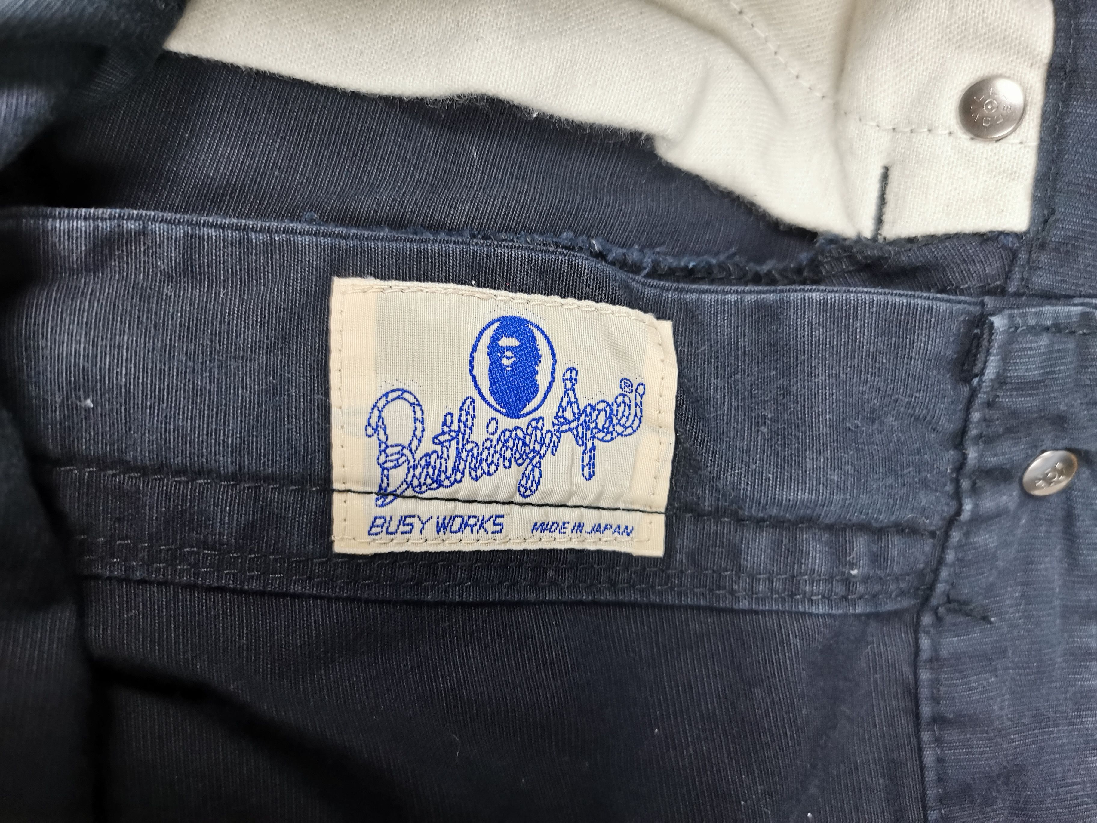 Bape Vintage A Bathing Ape Classic Bape Pants Size US 30 / EU 46 - 4 Thumbnail