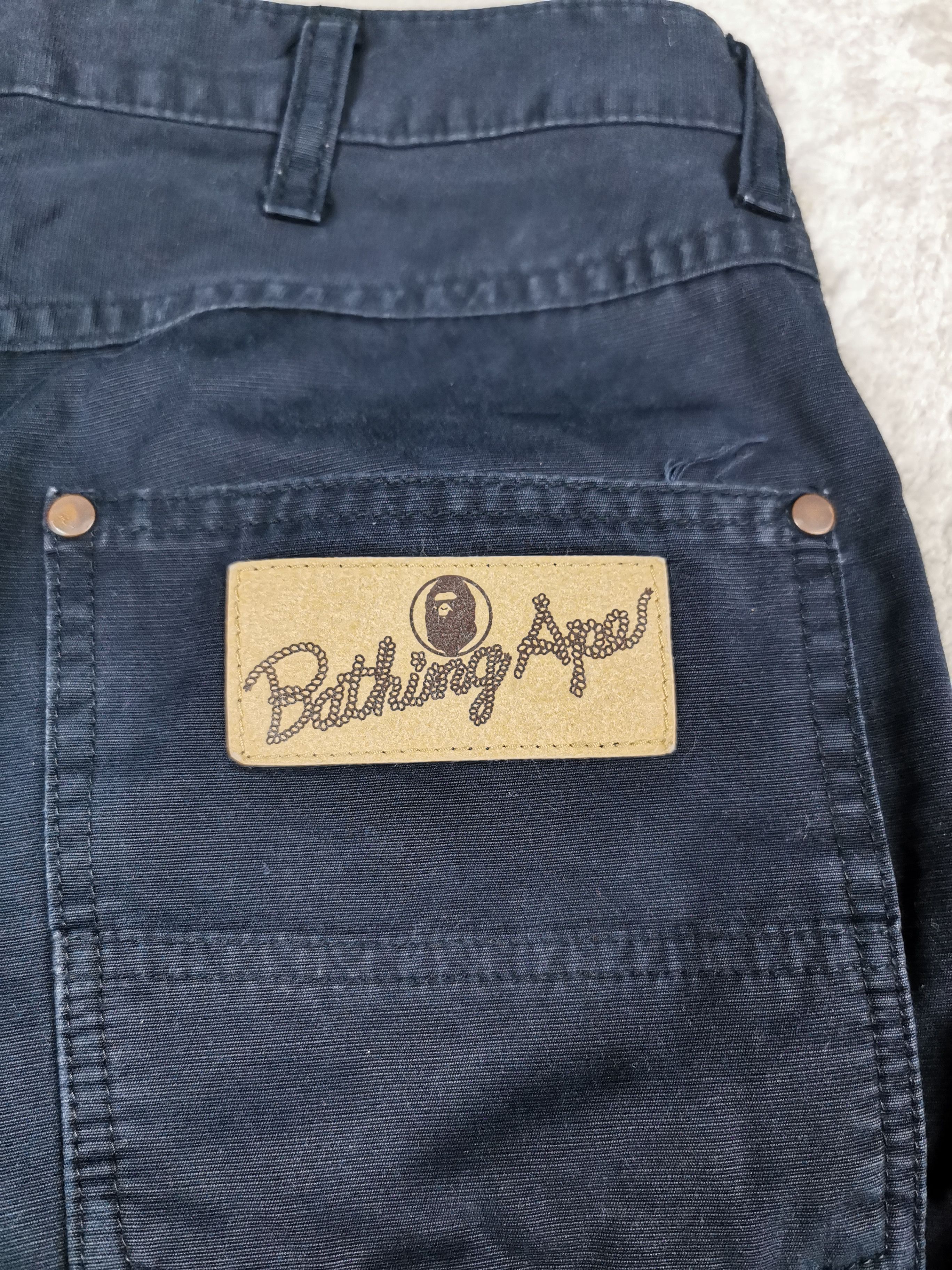 Bape Vintage A Bathing Ape Classic Bape Pants Size US 30 / EU 46 - 3 Thumbnail