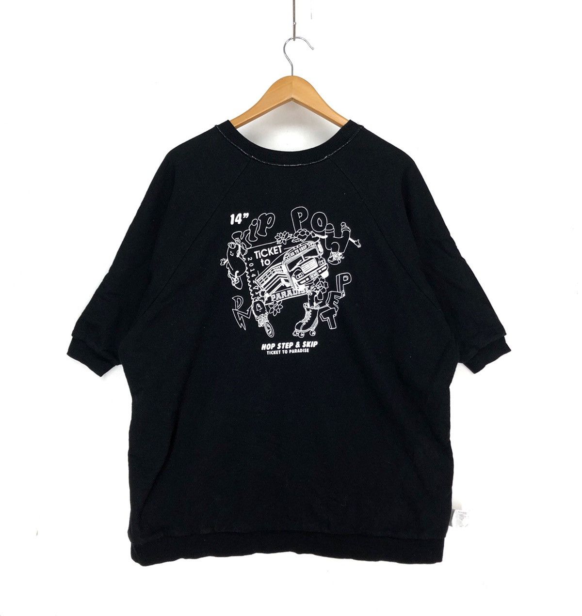 Japanese Brand RCWB Ticket To Paradise Reversible Sweatshirt #1523-56 Size US XXL / EU 58 / 5 - 8 Thumbnail