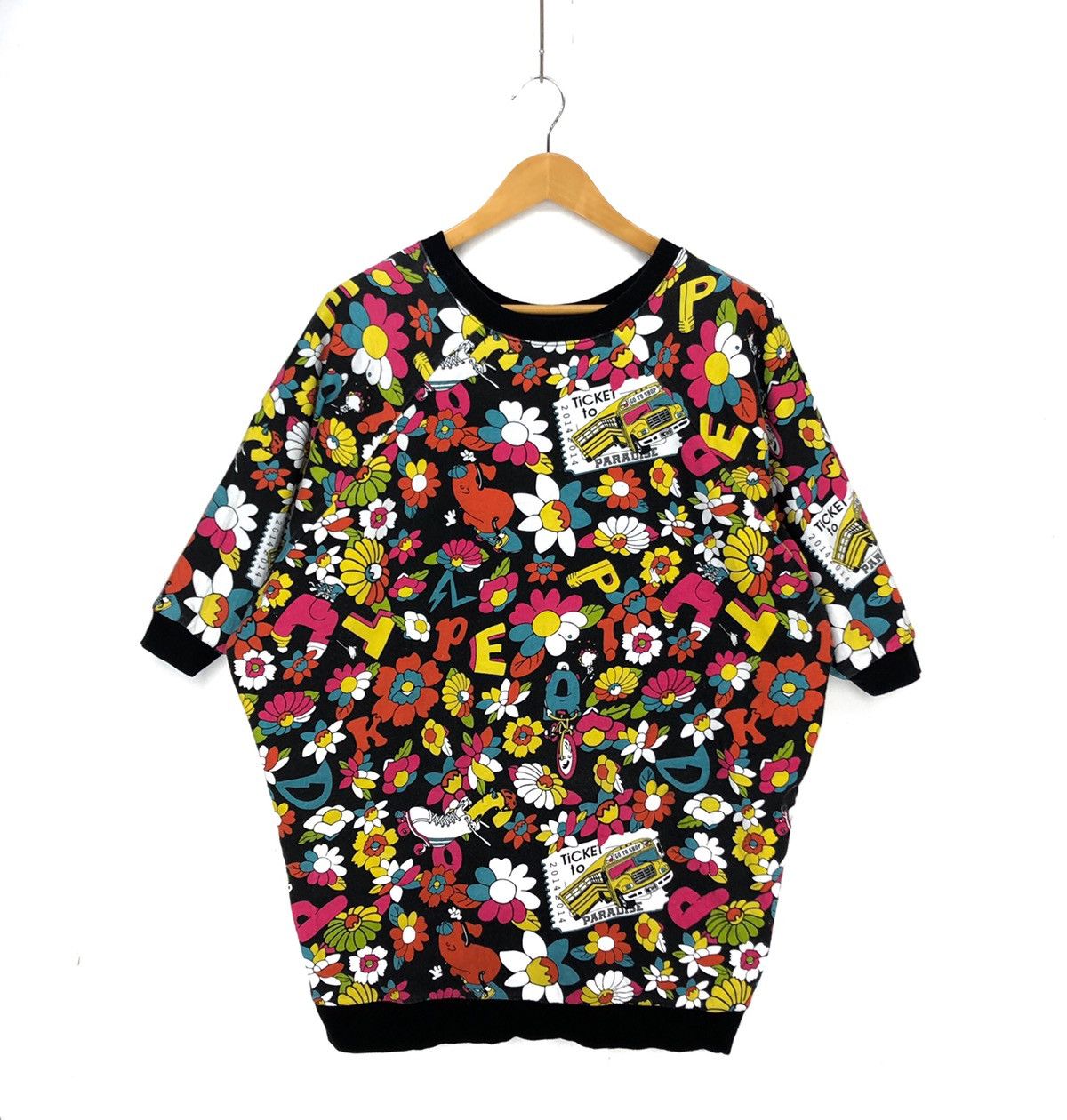 Japanese Brand RCWB Ticket To Paradise Reversible Sweatshirt #1523-56 Size US XXL / EU 58 / 5 - 3 Thumbnail
