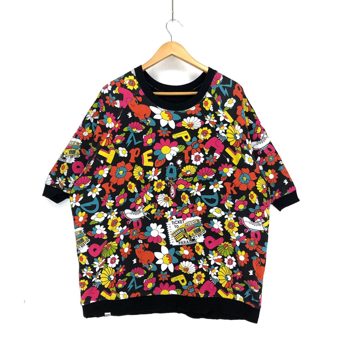 Japanese Brand RCWB Ticket To Paradise Reversible Sweatshirt #1523-56 Size US XXL / EU 58 / 5 - 1 Thumbnail