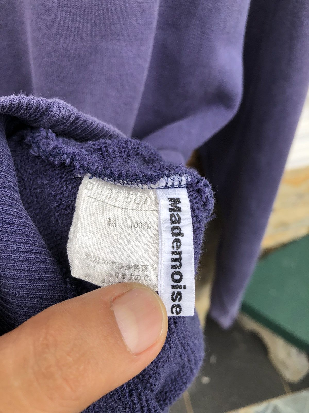 Issey Miyake SUN FADED🔥Vtg Mademoiselle Non Non Papas Sweatshirt Size US XL / EU 56 / 4 - 8 Thumbnail