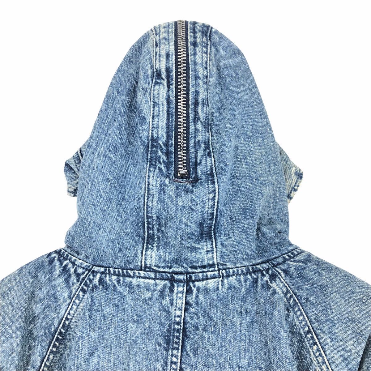 Edwin Vintage Edwin Outdoor Life Denim Jacket Hoodie Size US XXL / EU 58 / 5 - 17 Thumbnail