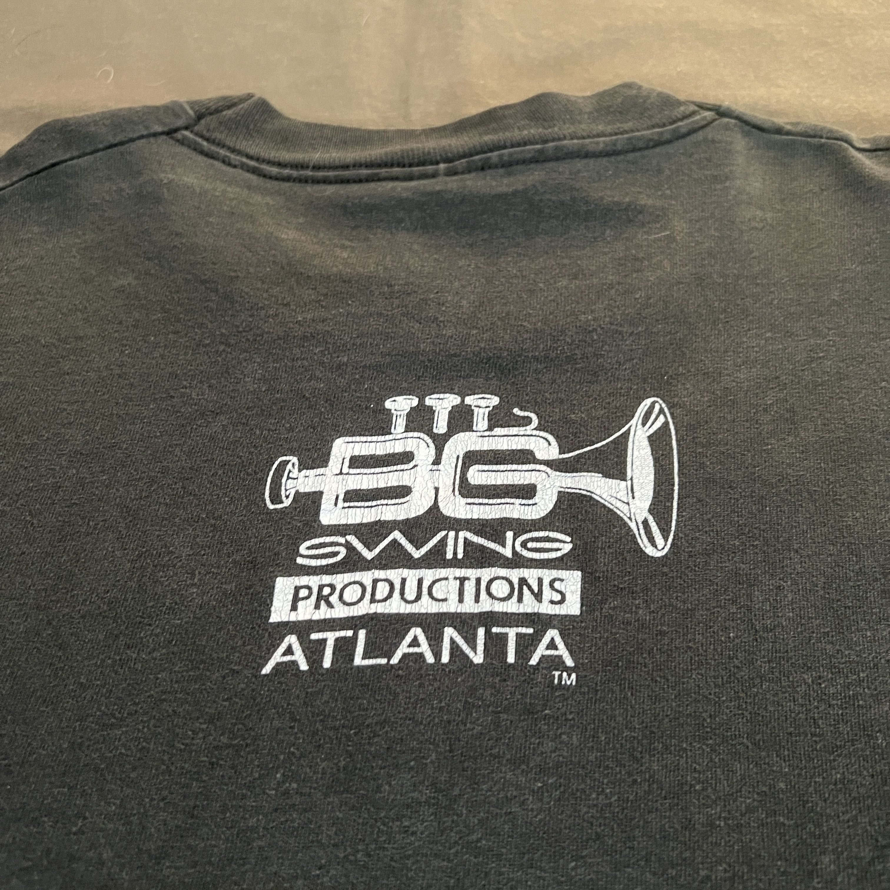 Vintage 90s Miles Davis By Jeff Sedlik portraits Jazz Tee XL Faded Size US XL / EU 56 / 4 - 7 Thumbnail