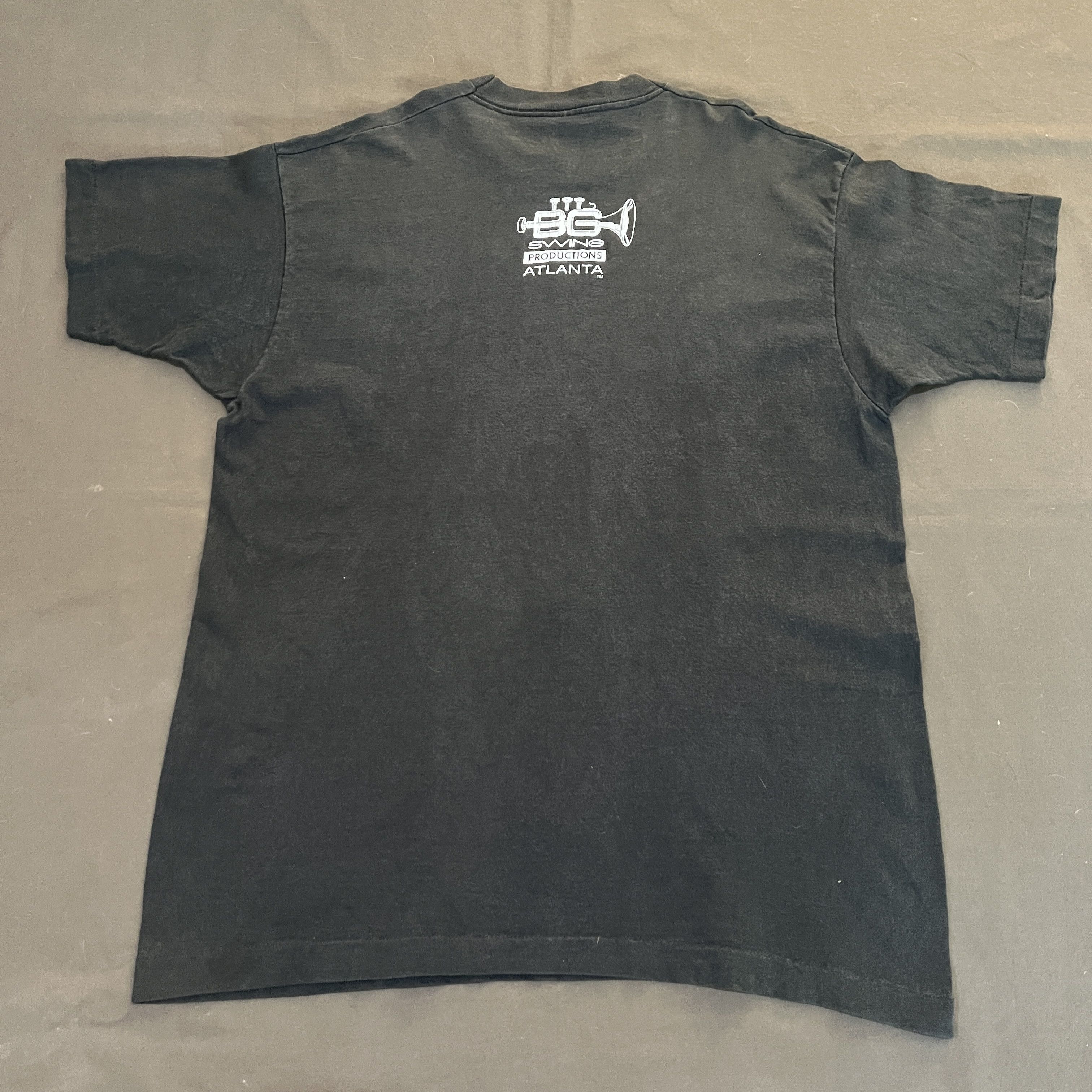 Vintage 90s Miles Davis By Jeff Sedlik portraits Jazz Tee XL Faded Size US XL / EU 56 / 4 - 8 Thumbnail