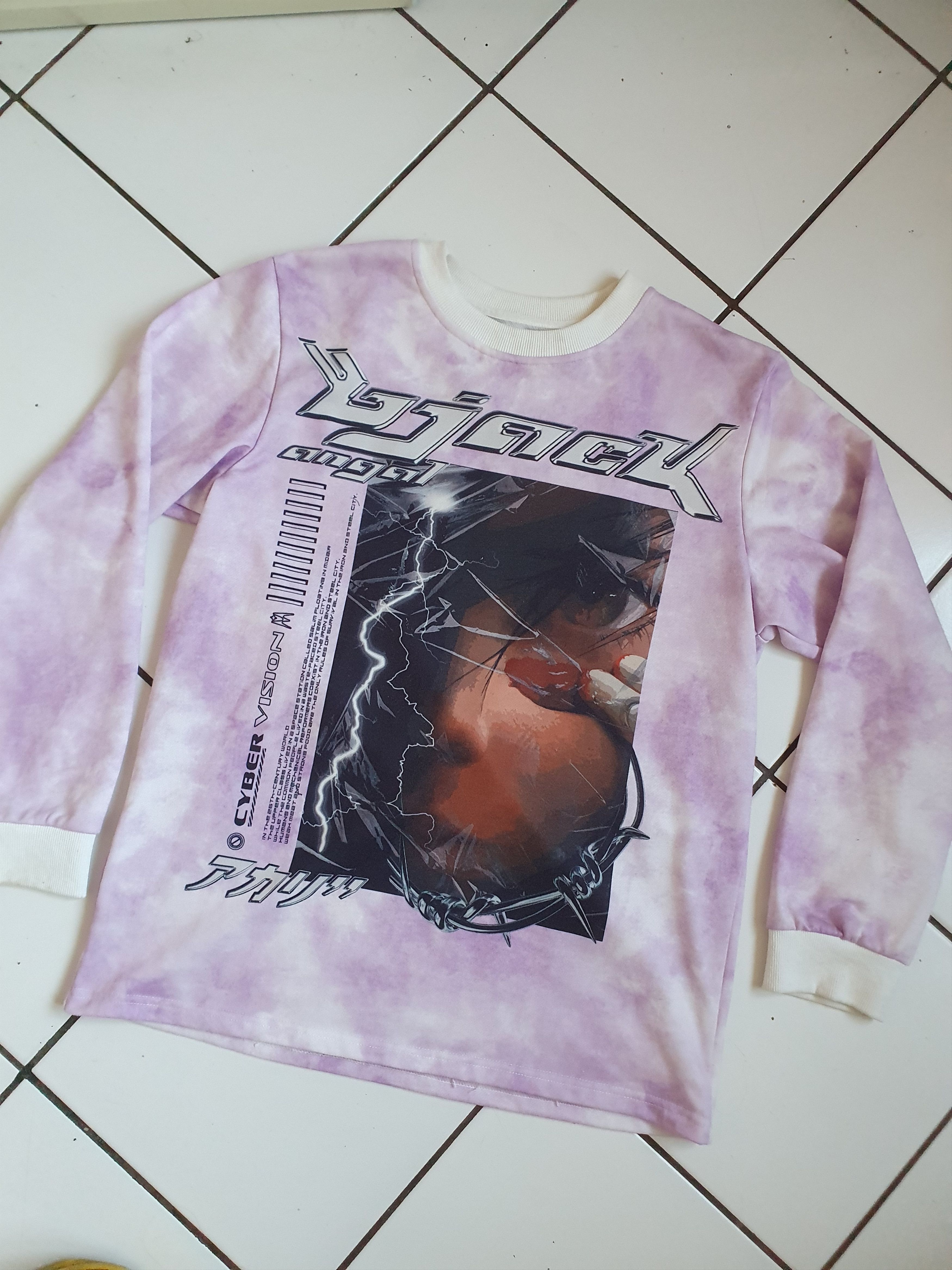 Other Cyber Vision tye die SWAG sweater,sz L Size US L / EU 52-54 / 3 - 3 Thumbnail