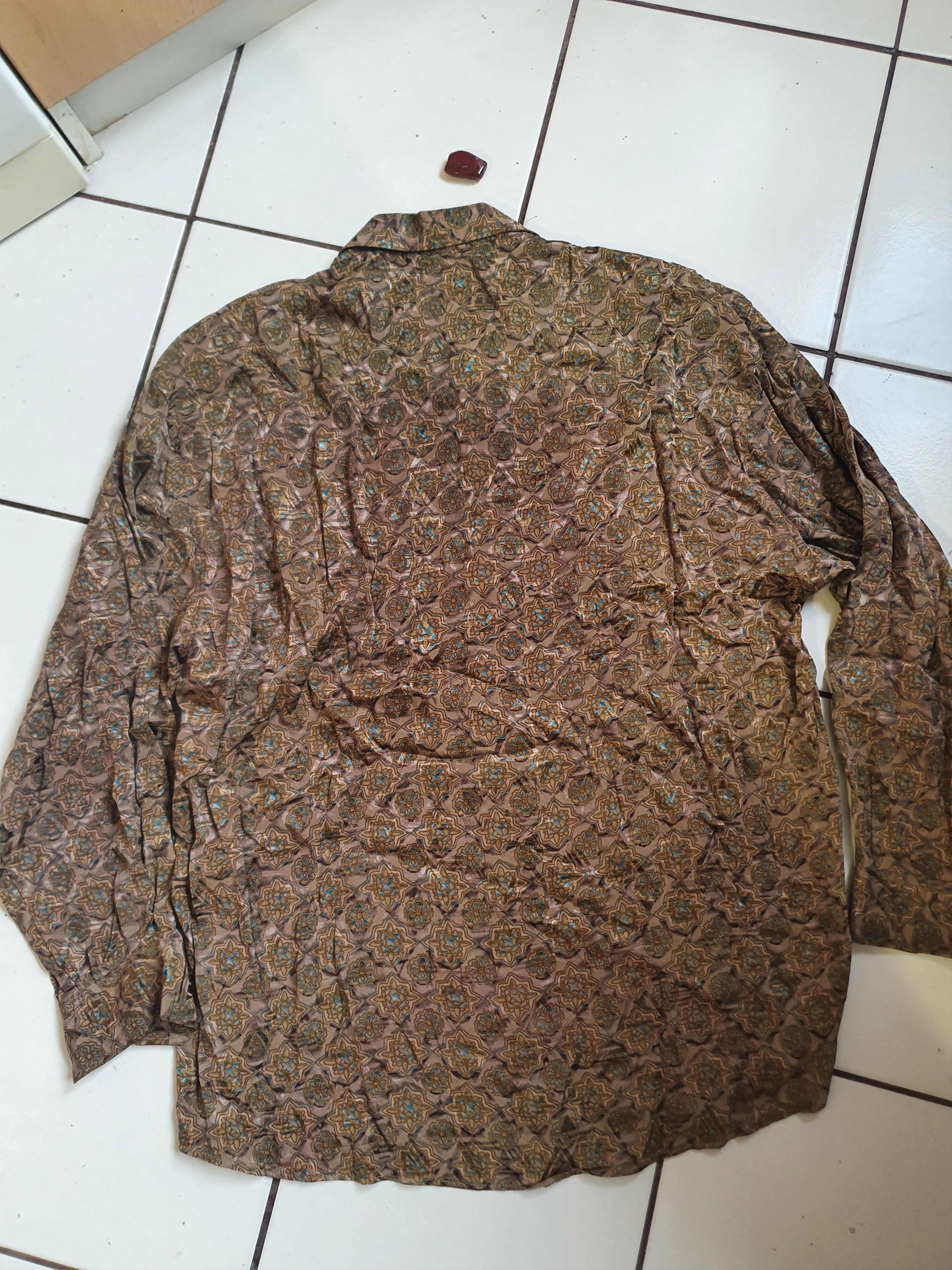 Yashi Yamamuri Yashi Yamamuri Button Up Shirt Made in Italy Long Sleeve XL Size US XL / EU 56 / 4 - 15 Thumbnail
