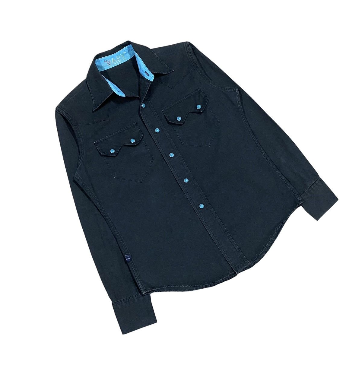 Bapy By Bathing Ape Busy Work Lady Western Button Down Shirt