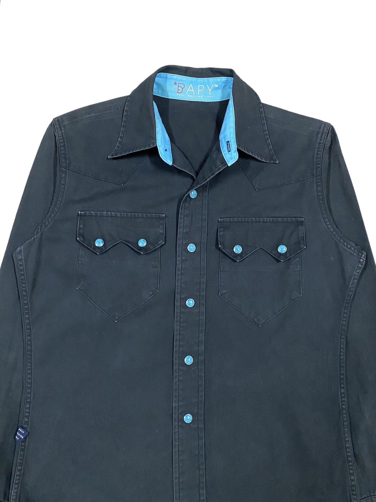 Bapy By Bathing Ape Busy Work Lady Western Button Down Shirt