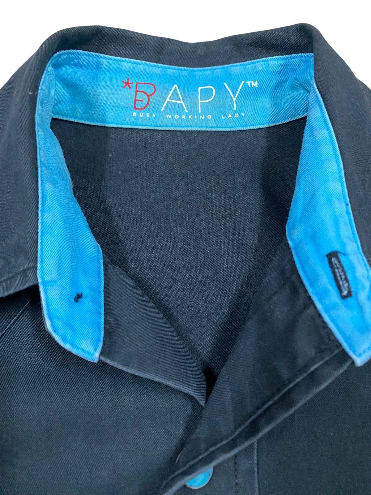 Bapy By Bathing Ape Busy Work Lady Western Button Down Shirt