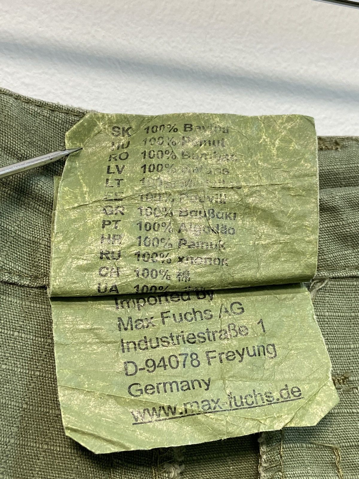 Vintage Pants Germany vintage Green Size US 32 / EU 48 - 21 Thumbnail