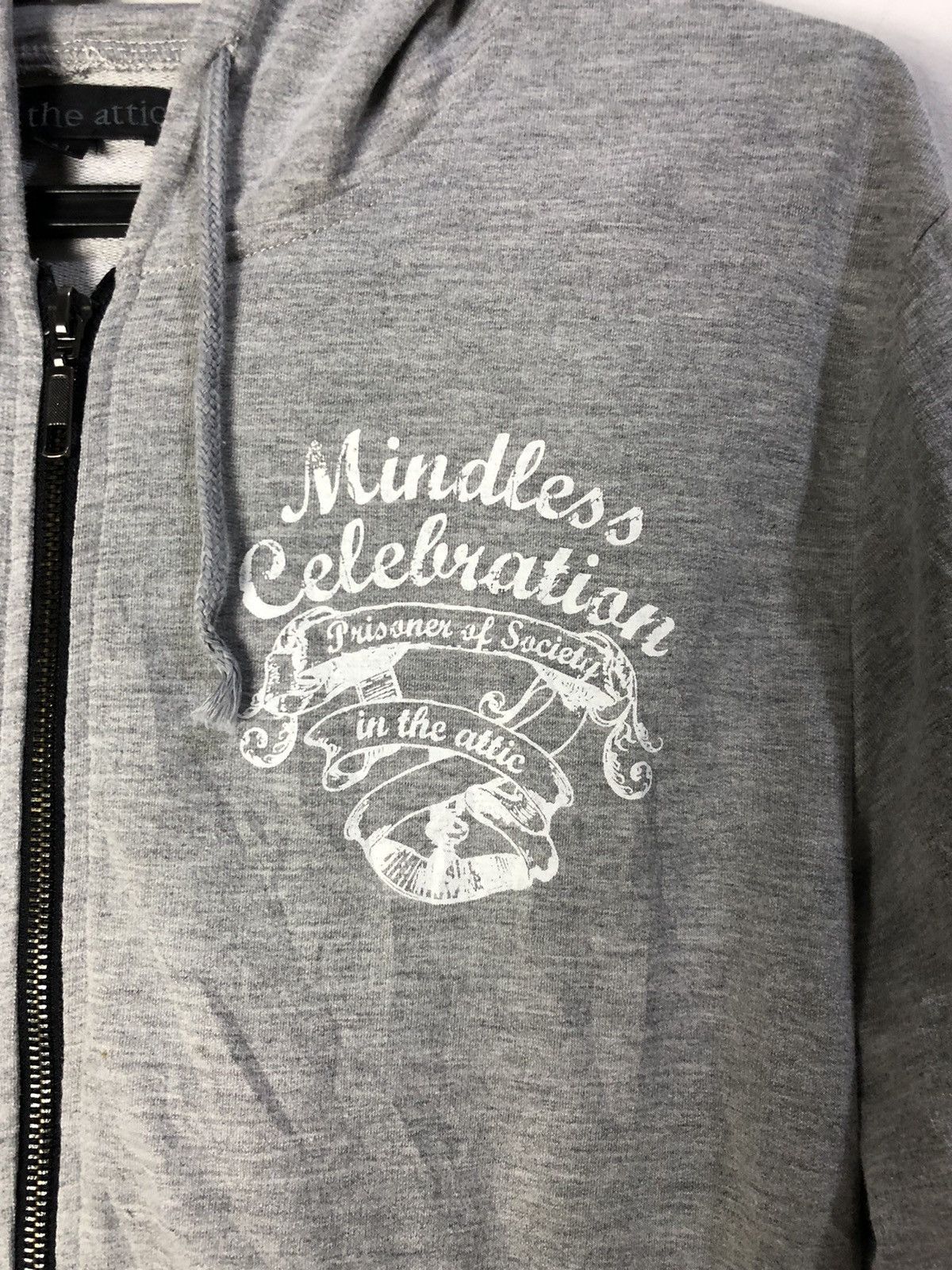 If Six Was Nine IN THE ATTIC FULL PRINT MINDLESS CELEBRATION WORDING JACKET Size US L / EU 52-54 / 3 - 3 Thumbnail
