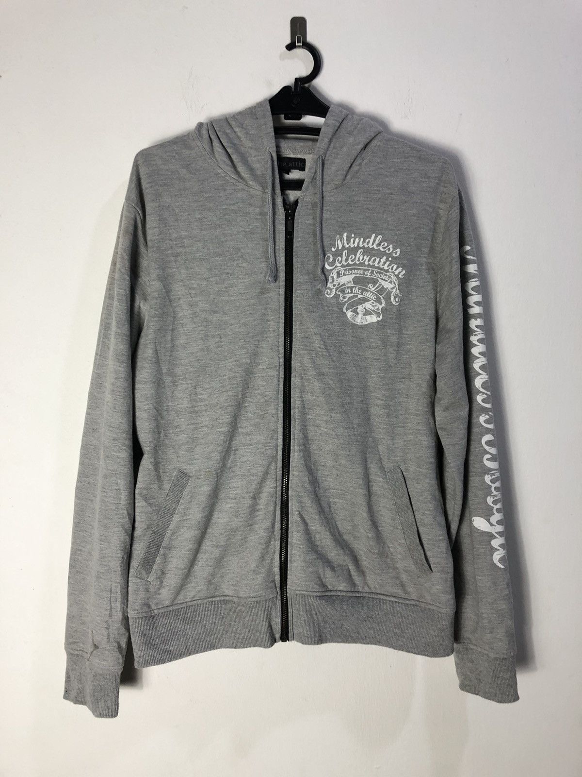 If Six Was Nine IN THE ATTIC FULL PRINT MINDLESS CELEBRATION WORDING JACKET Size US L / EU 52-54 / 3 - 2 Thumbnail