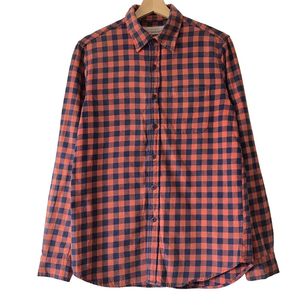 Izzue HK Original Streetwear Vintage Checkered Shirt