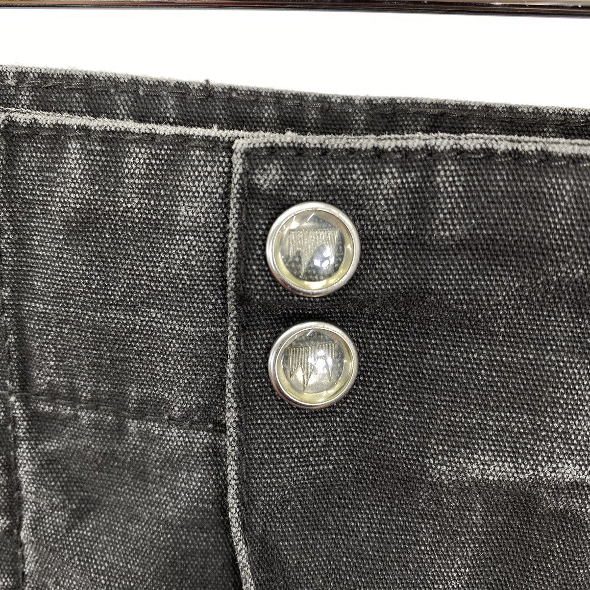 Levi's Vintage LEVI’S Multi Pocket Black Jeans Skirt Size 29" - 5 Thumbnail