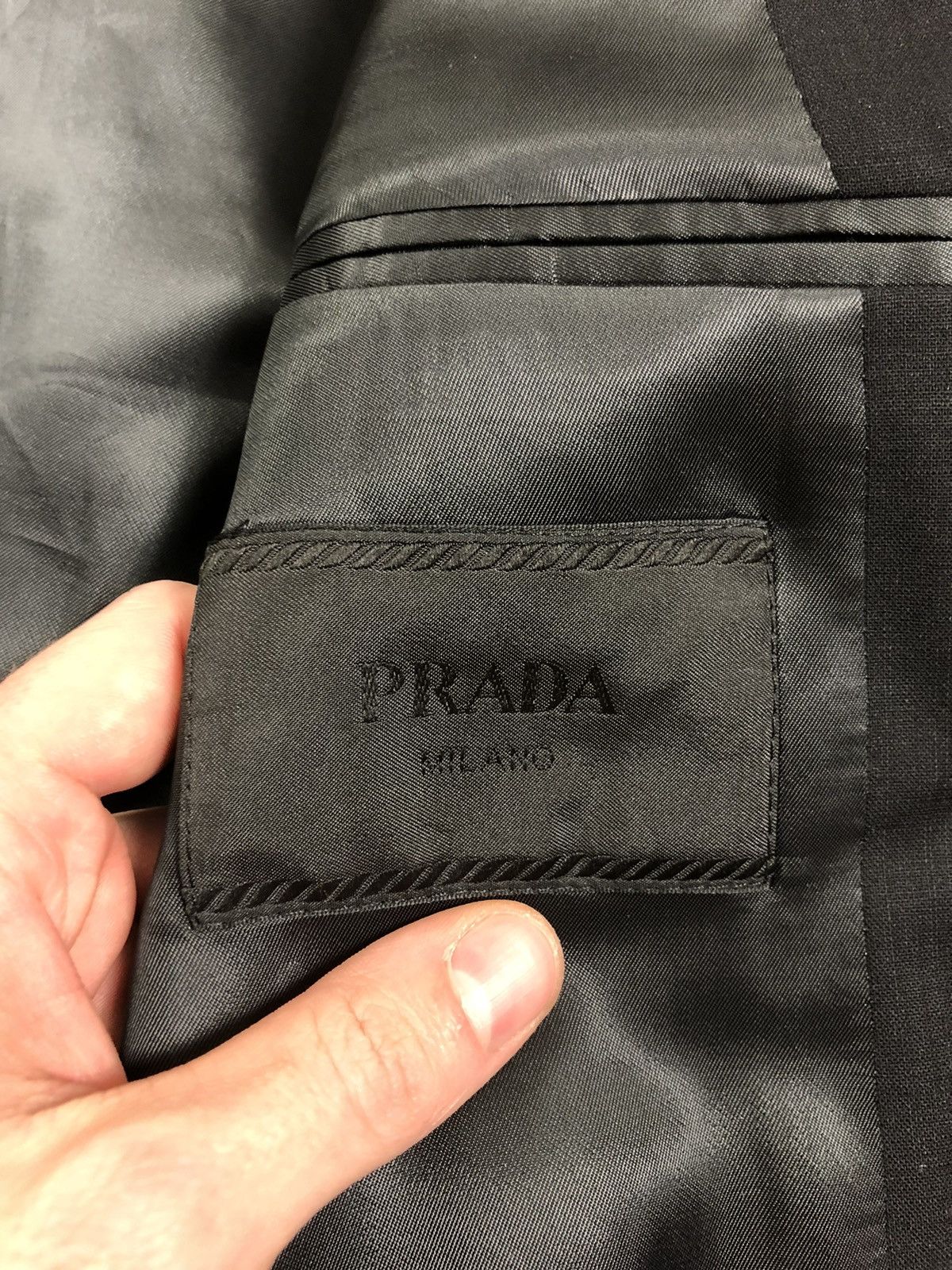 Prada Prada black blazer Size 50R - 4 Thumbnail