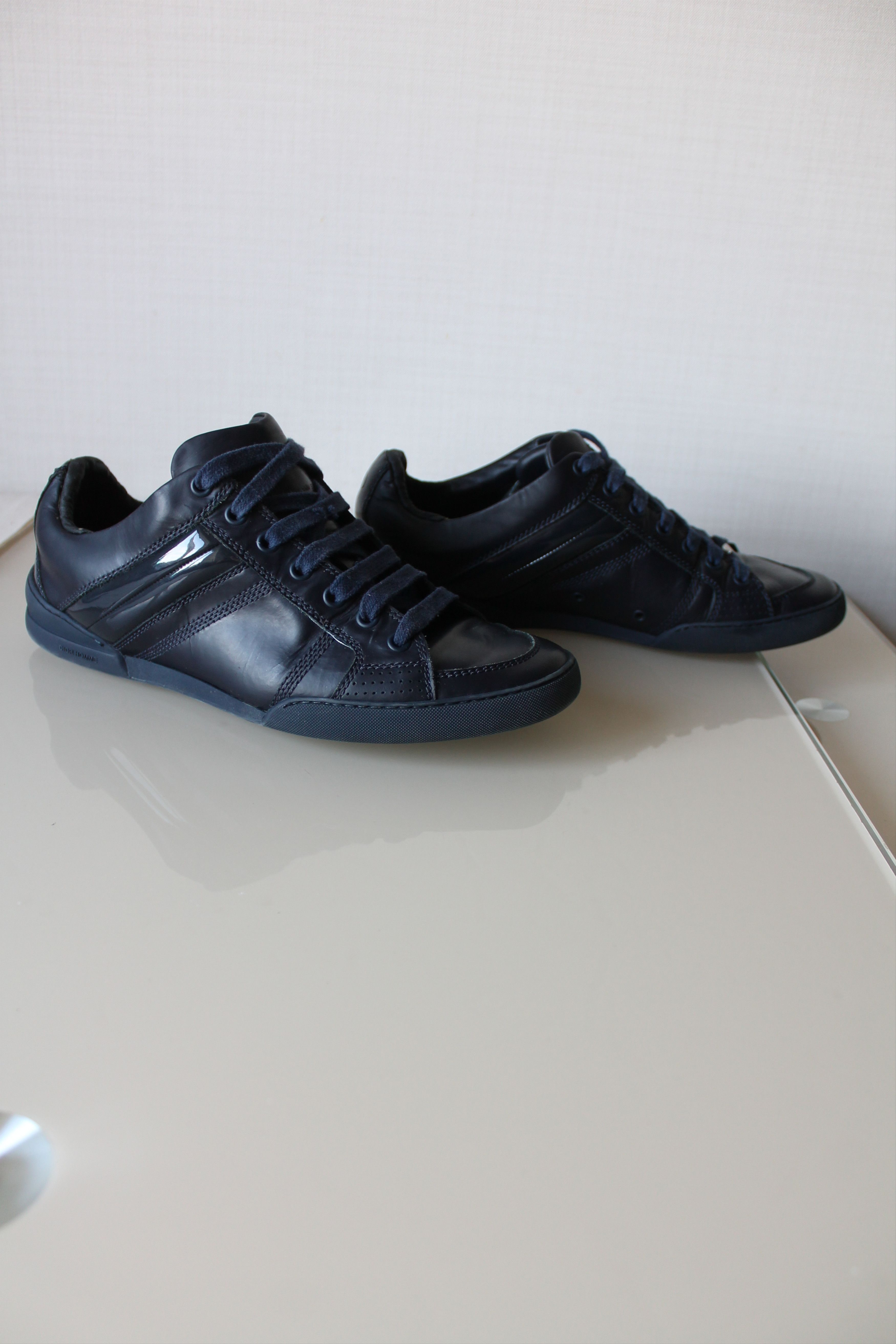 Dior Dior Homme Blue Sneakers Leather 38 Size US 5.5 / EU 38 - 5 Thumbnail