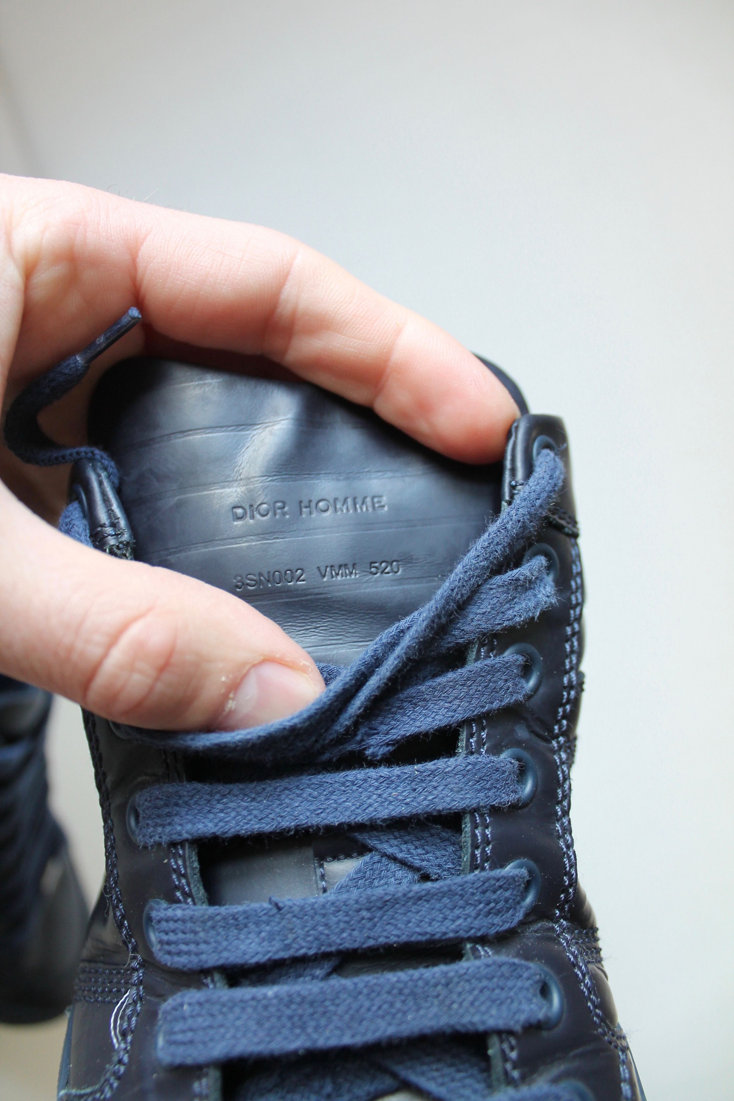Dior Dior Homme Blue Sneakers Leather 38 Size US 5.5 / EU 38 - 13 Thumbnail
