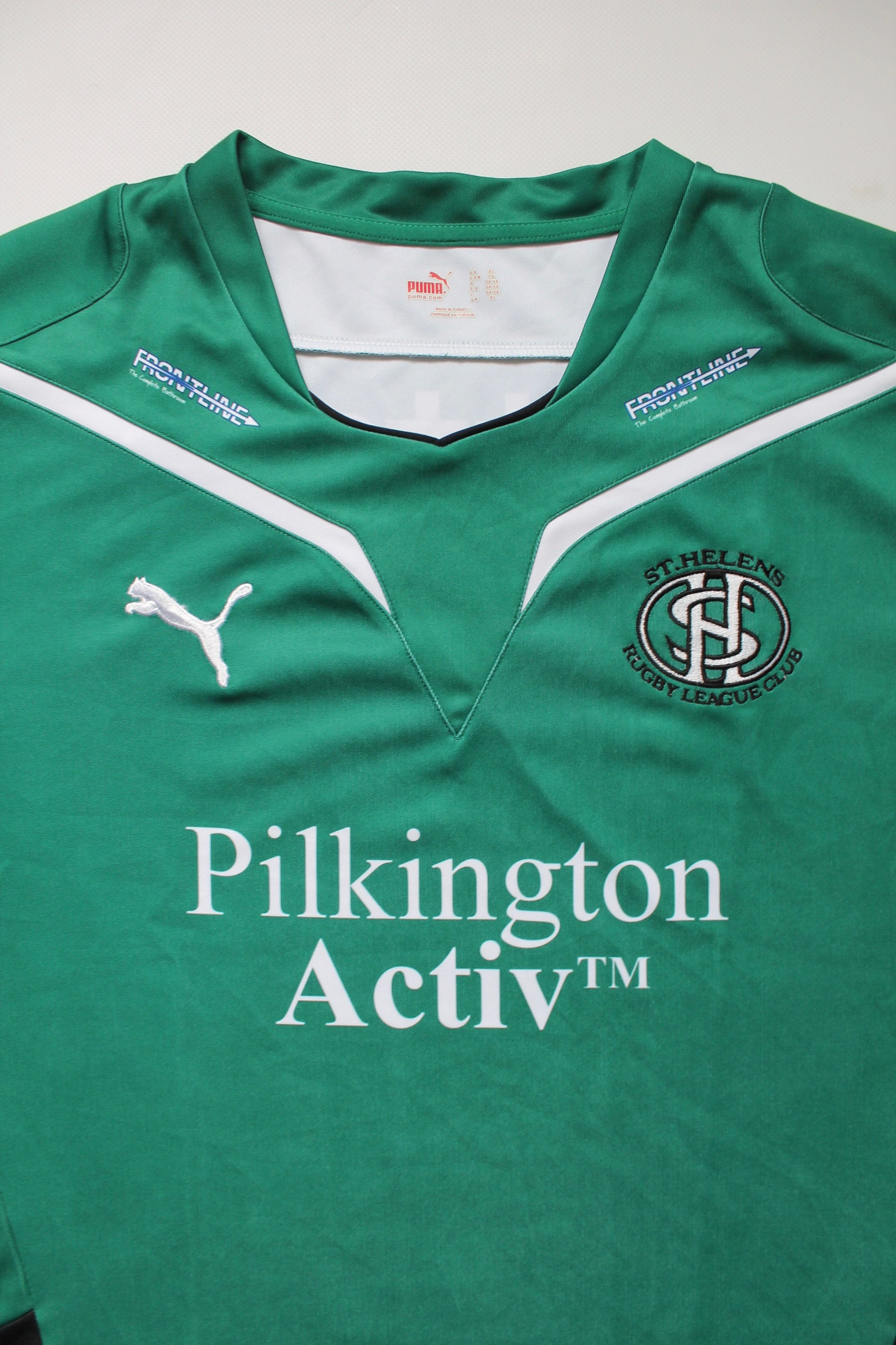 Puma 2009 PUMA St Helens Rugby League Jersey Shirt XL England Size US XL / EU 56 / 4 - 8 Thumbnail