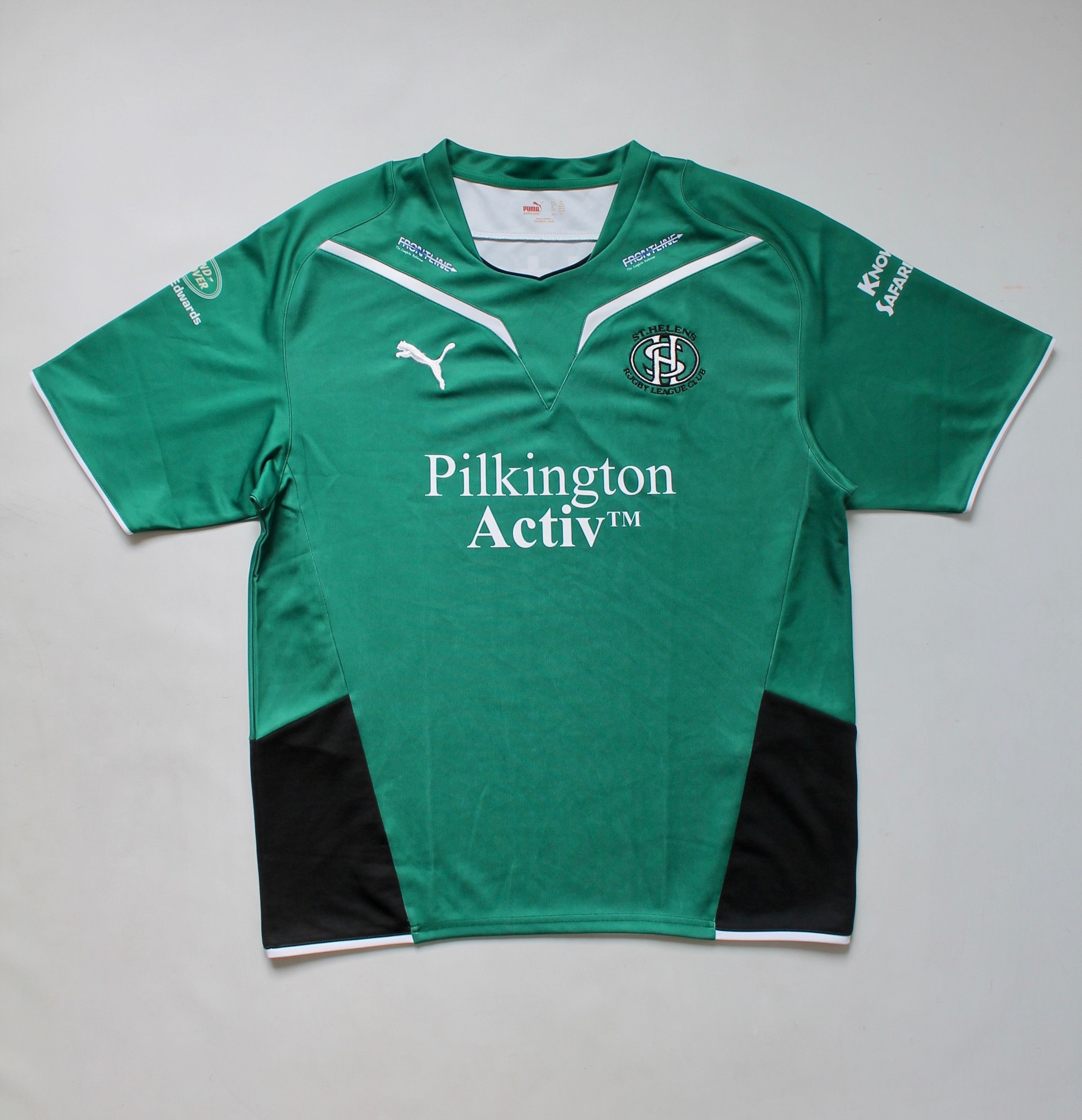Puma 2009 PUMA St Helens Rugby League Jersey Shirt XL England Size US XL / EU 56 / 4 - 2 Thumbnail