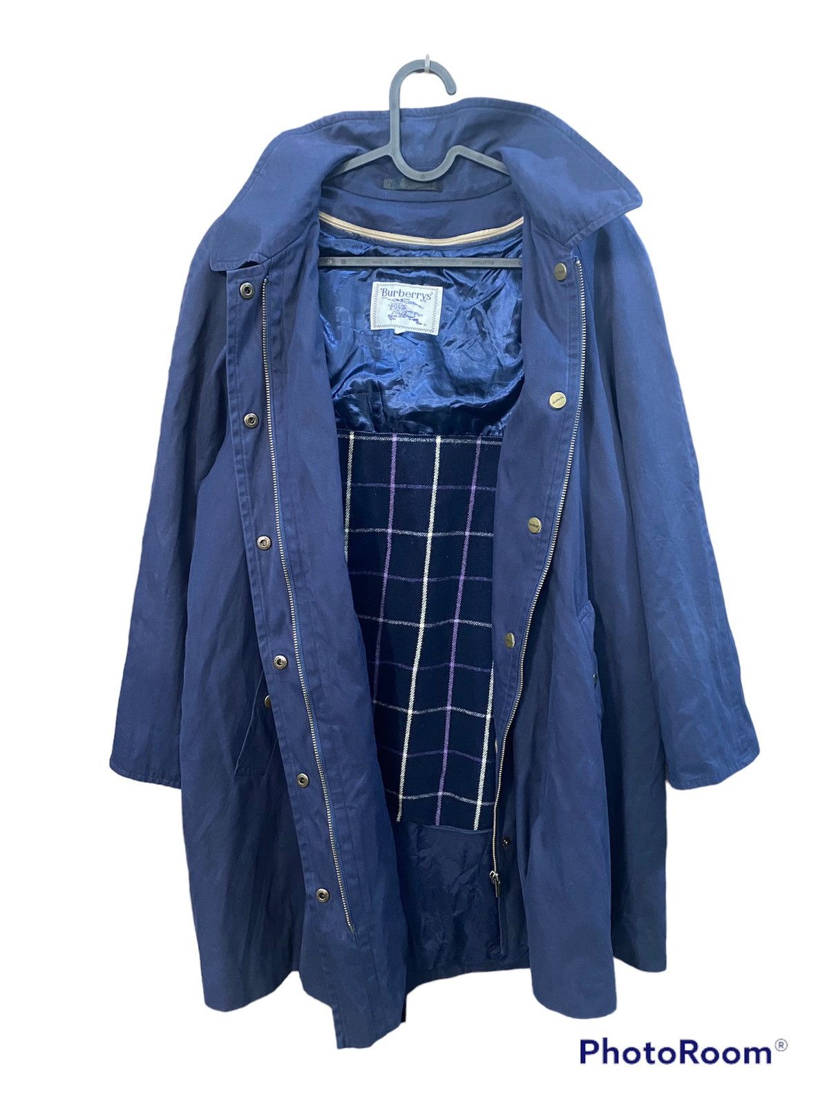 Burberry Vintage Burberry Long Jacket Parka with Hoodie Size US M / EU 48-50 / 2 - 1 Thumbnail