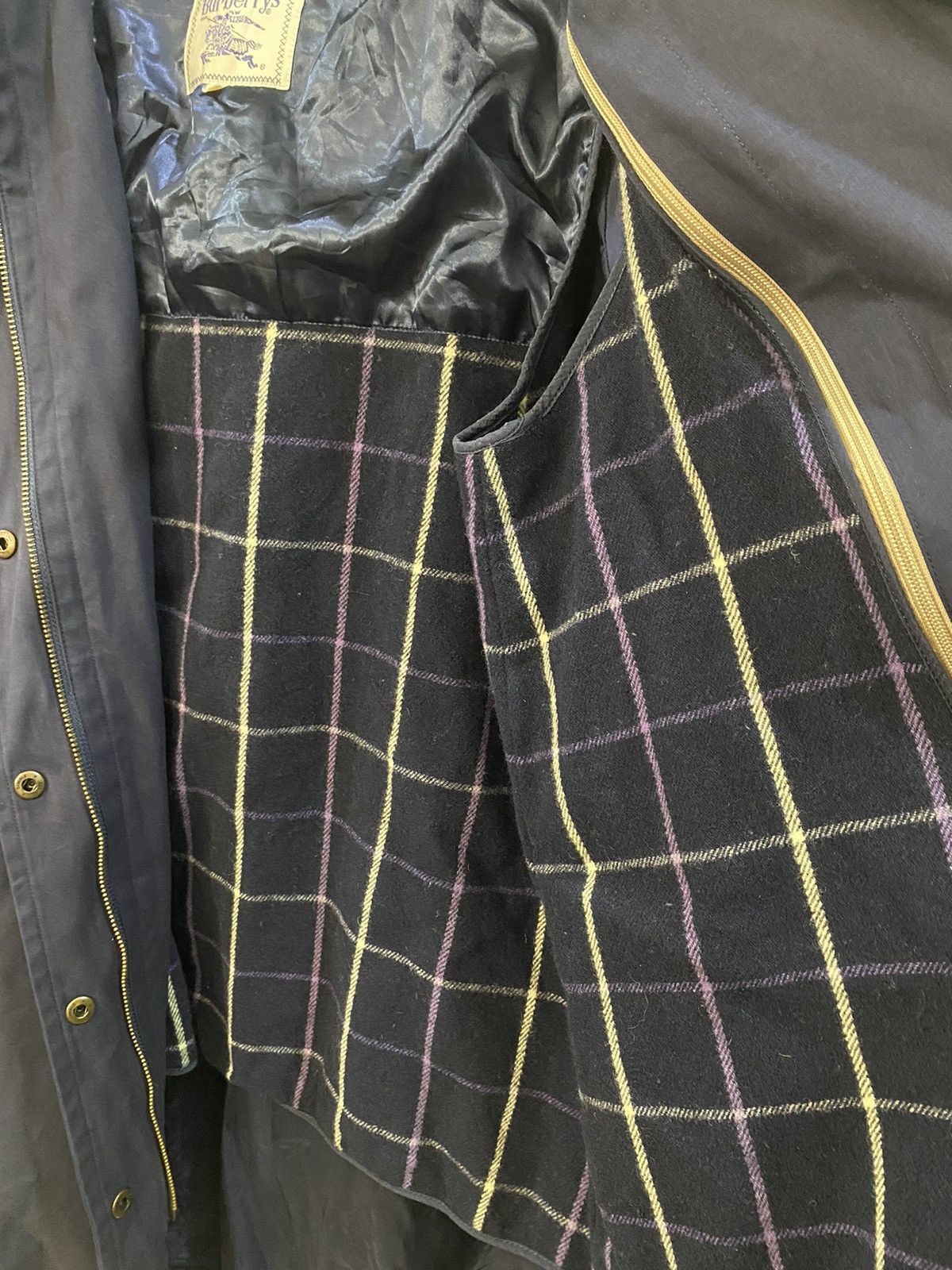 Burberry Vintage Burberry Long Jacket Parka with Hoodie Size US M / EU 48-50 / 2 - 5 Thumbnail