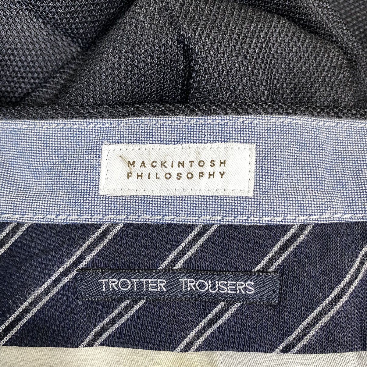 Mackintosh MACKINTOSH PHILOSOPHY Scotland Designer Straight Cut Pant Size US 34 / EU 50 - 4 Thumbnail