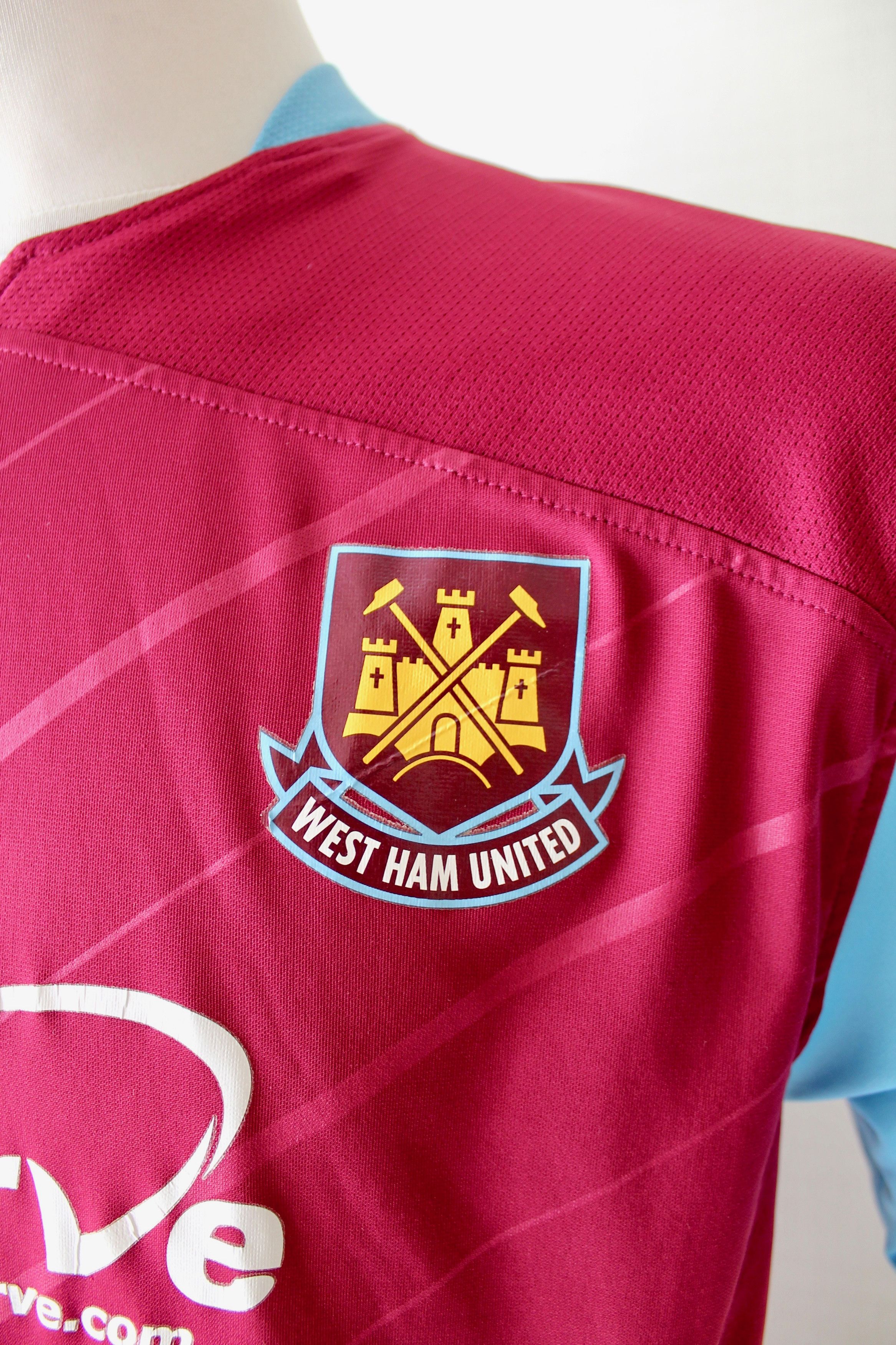 Reebok 2005 West Ham United Reebok Soccer Jersey Football Home Size US M / EU 48-50 / 2 - 3 Thumbnail