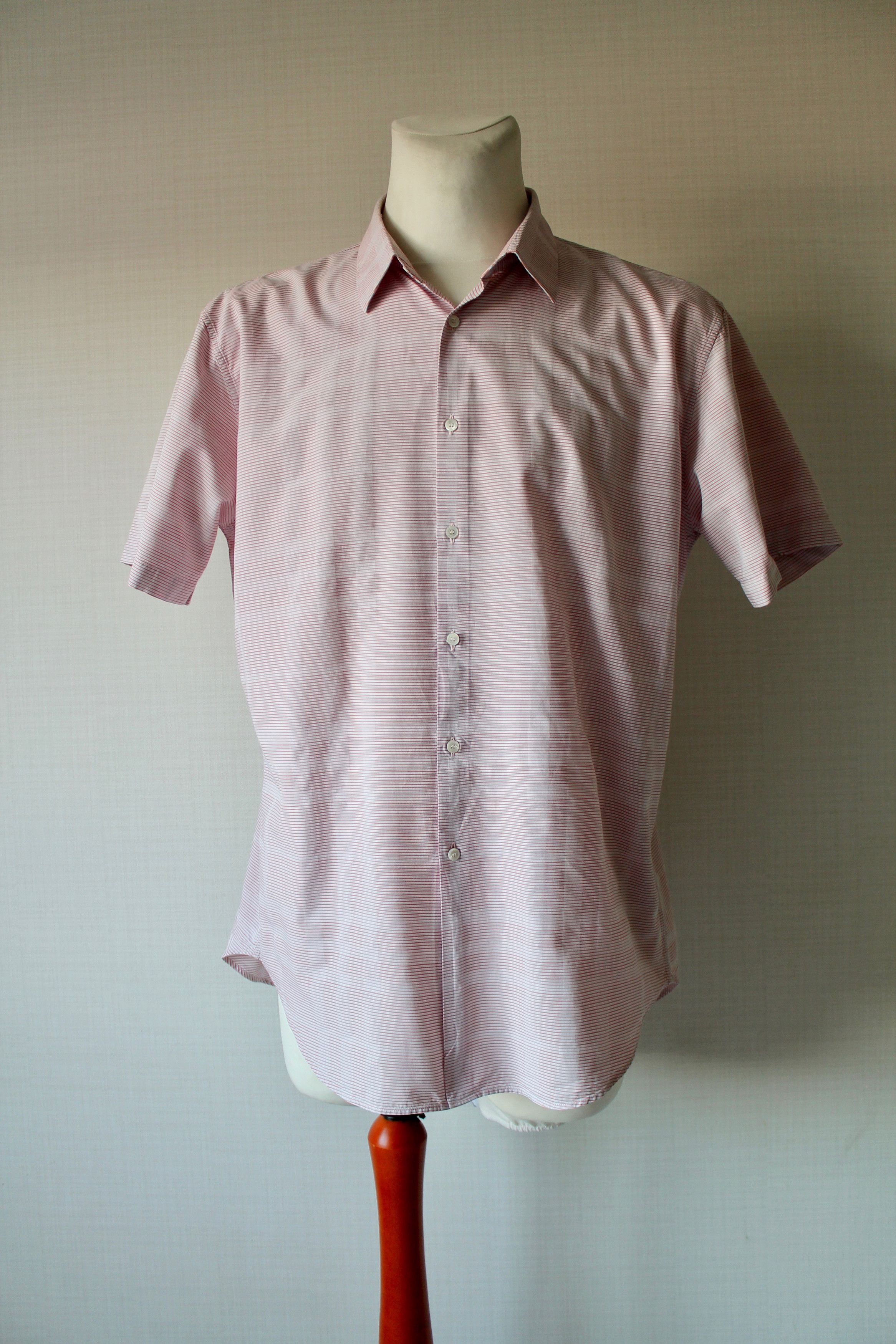 Burberry BURBERRY Pink Shirt Short Sleeve XL Check Size US XL / EU 56 / 4 - 1 Thumbnail