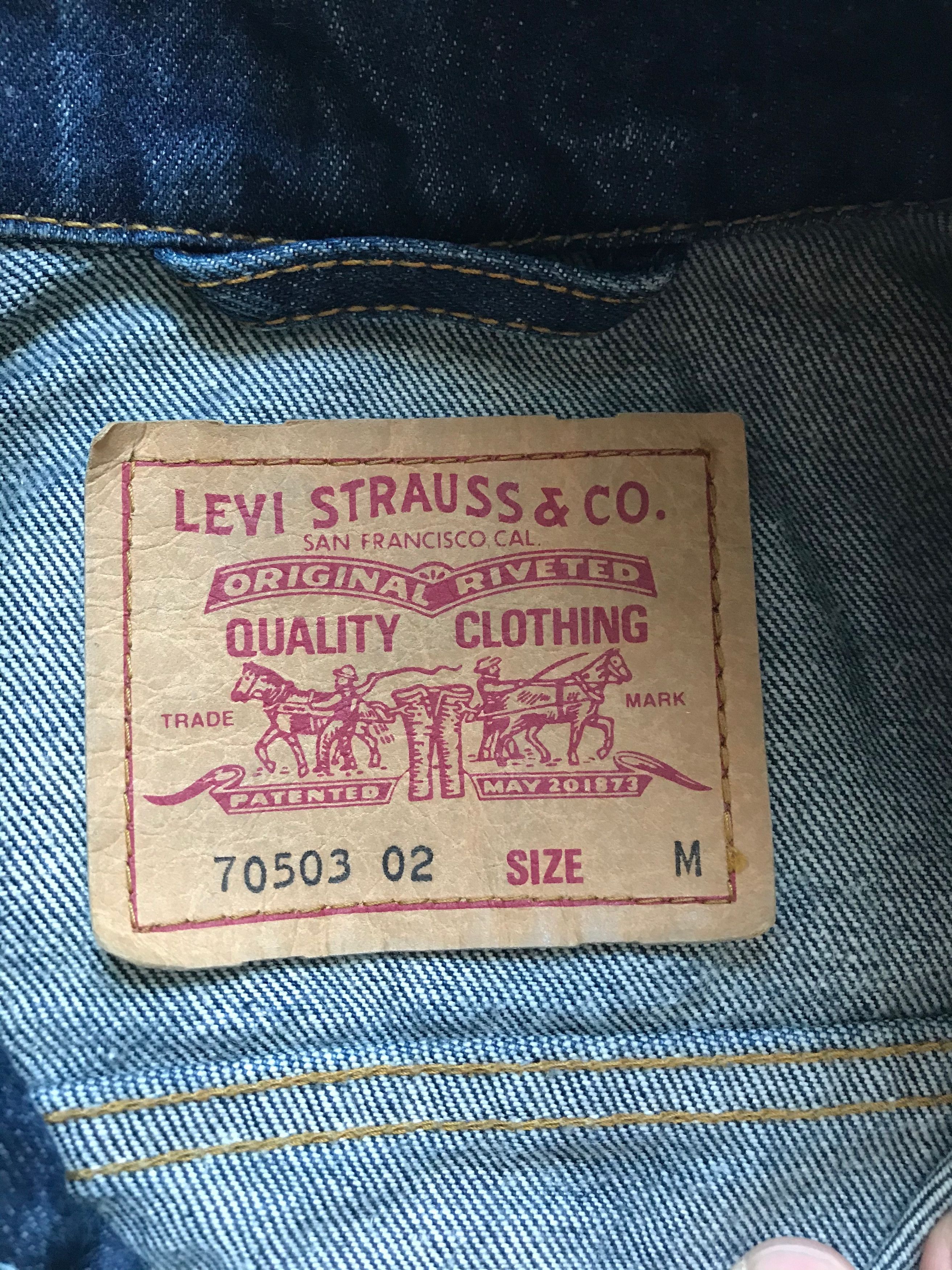 Levi's Levi's Vintage denim Trucker Jacket indigo Blue Size US M / EU 48-50 / 2 - 14 Thumbnail