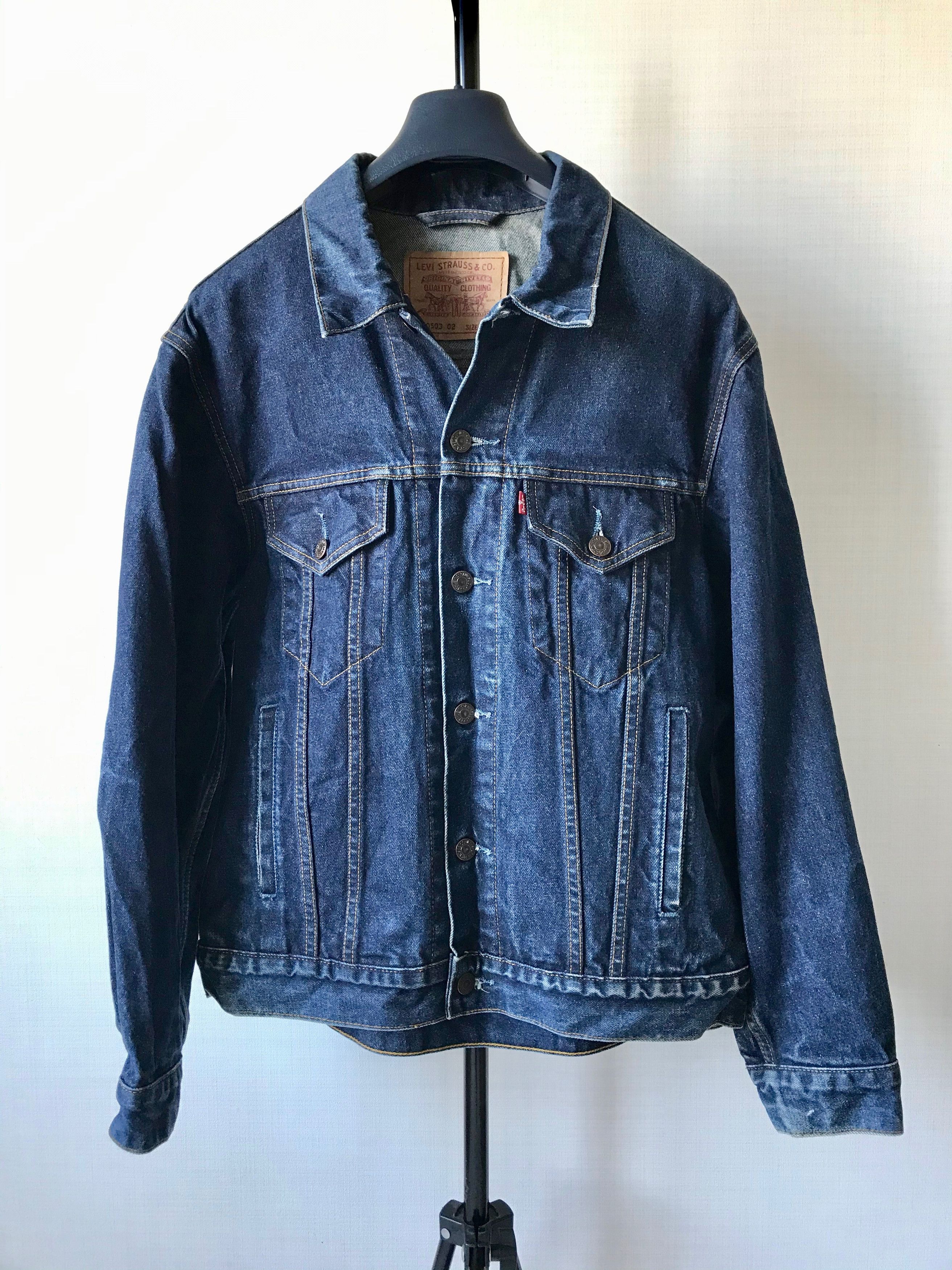 Levi's Levi's Vintage denim Trucker Jacket indigo Blue Size US M / EU 48-50 / 2 - 1 Thumbnail