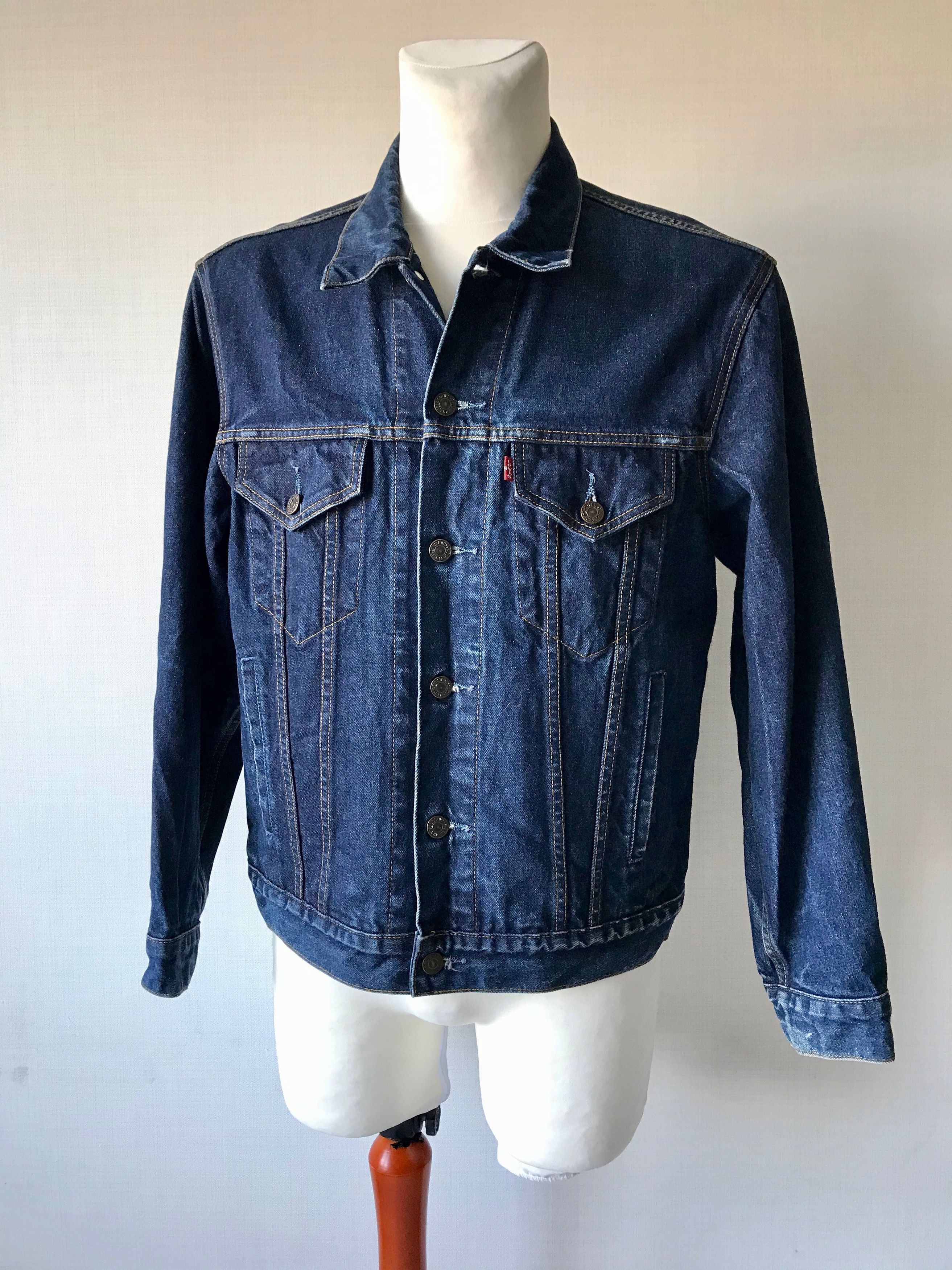 Levi's Levi's Vintage denim Trucker Jacket indigo Blue Size US M / EU 48-50 / 2 - 2 Thumbnail