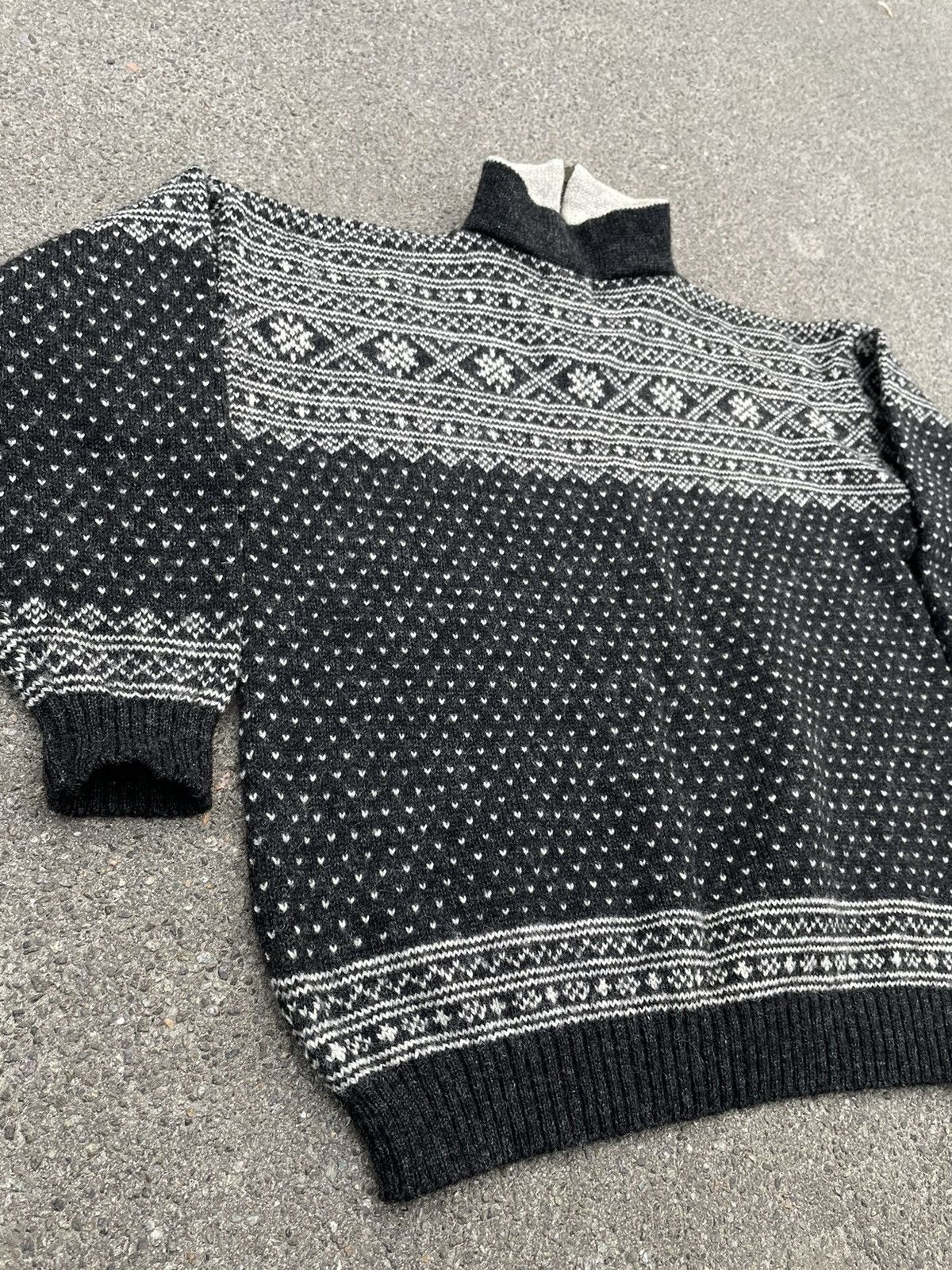 Seditionaries × Vintage Vintage Scandinavian Style Skovdal Wool Zip Sweater Size US L / EU 52-54 / 3 - 7 Thumbnail