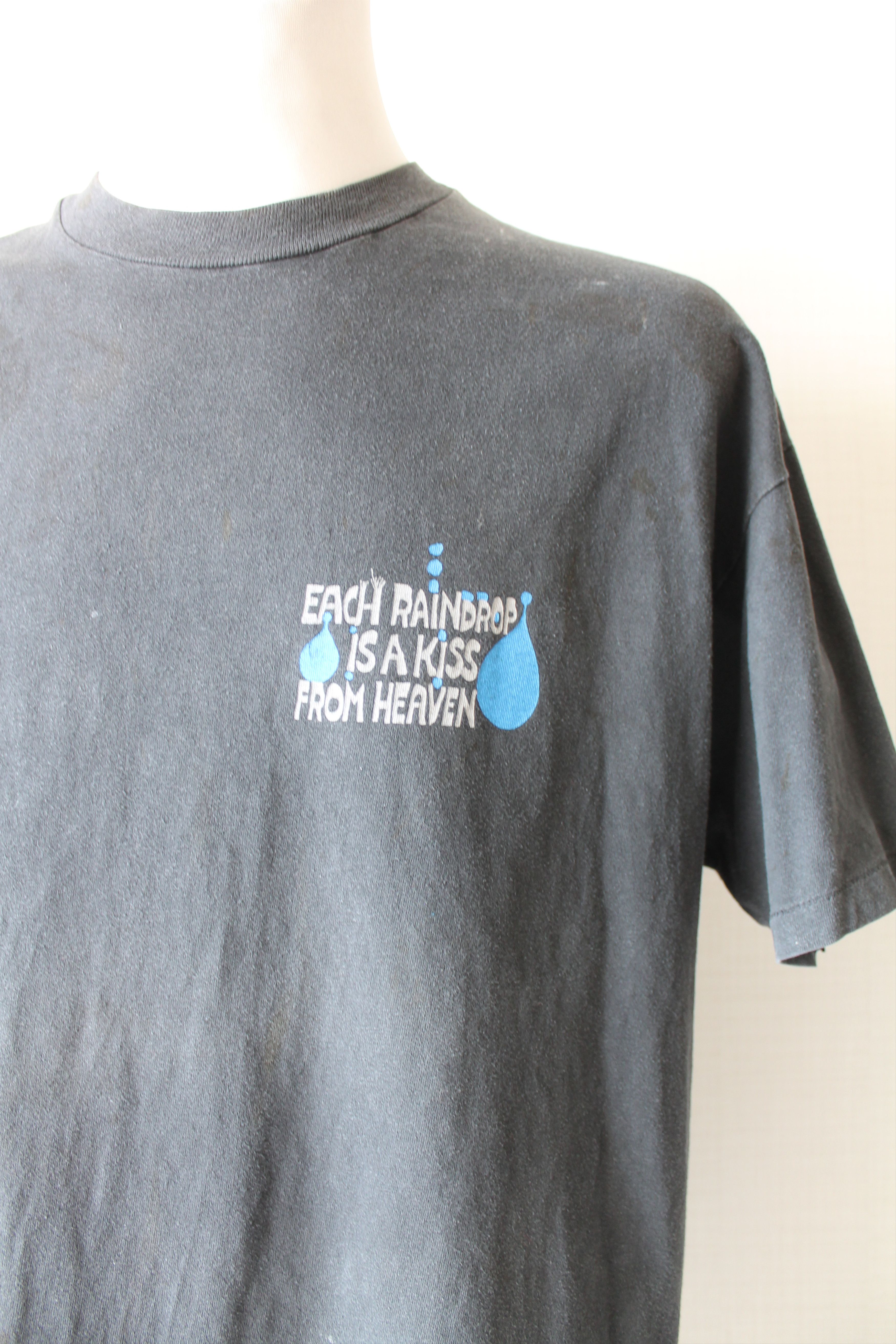 Vintage 1991 Kunst Haus Wien Each Raindrop Is A Kiss From Heaven Size US XL / EU 56 / 4 - 3 Thumbnail
