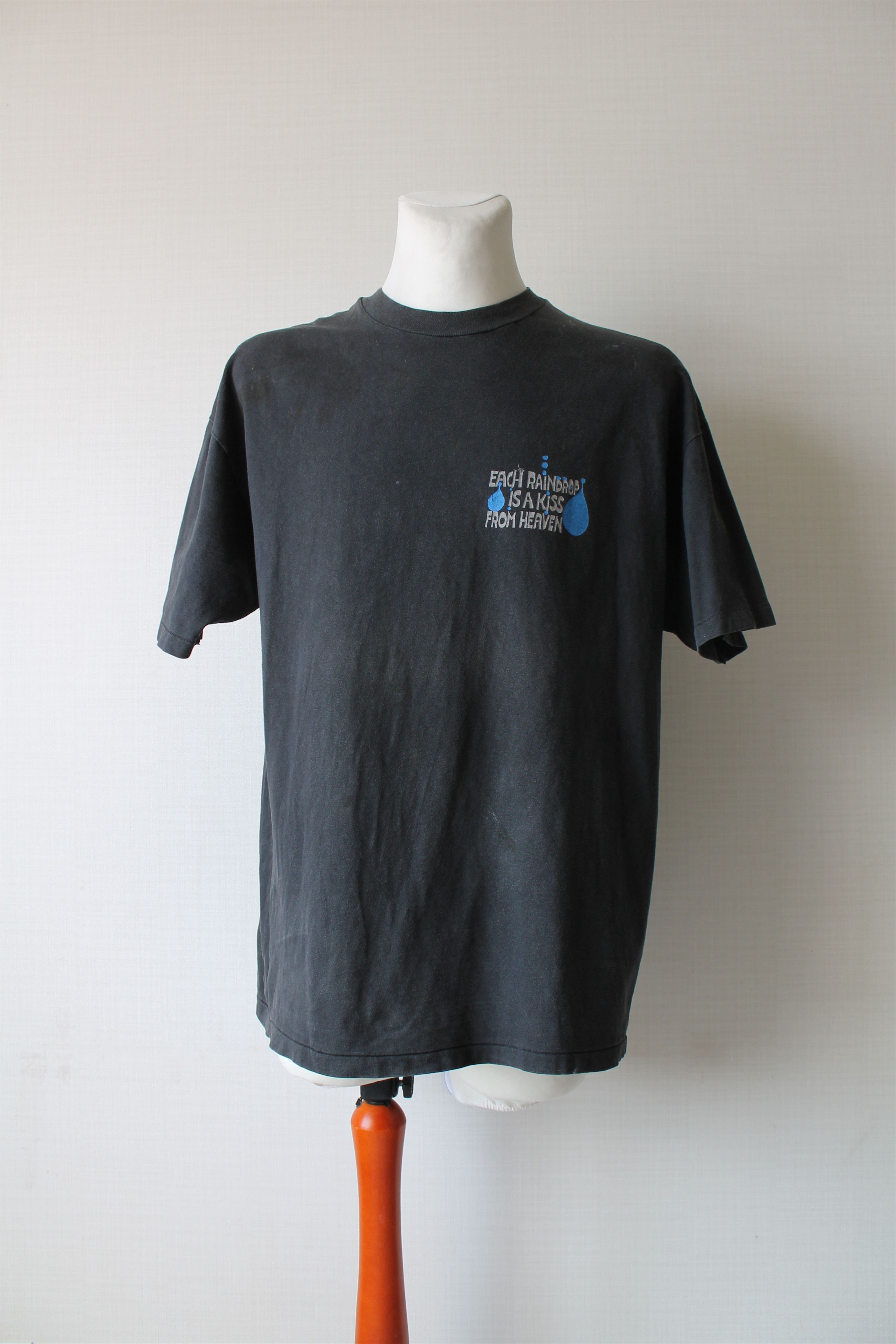 Vintage 1991 Kunst Haus Wien Each Raindrop Is A Kiss From Heaven Size US XL / EU 56 / 4 - 2 Thumbnail