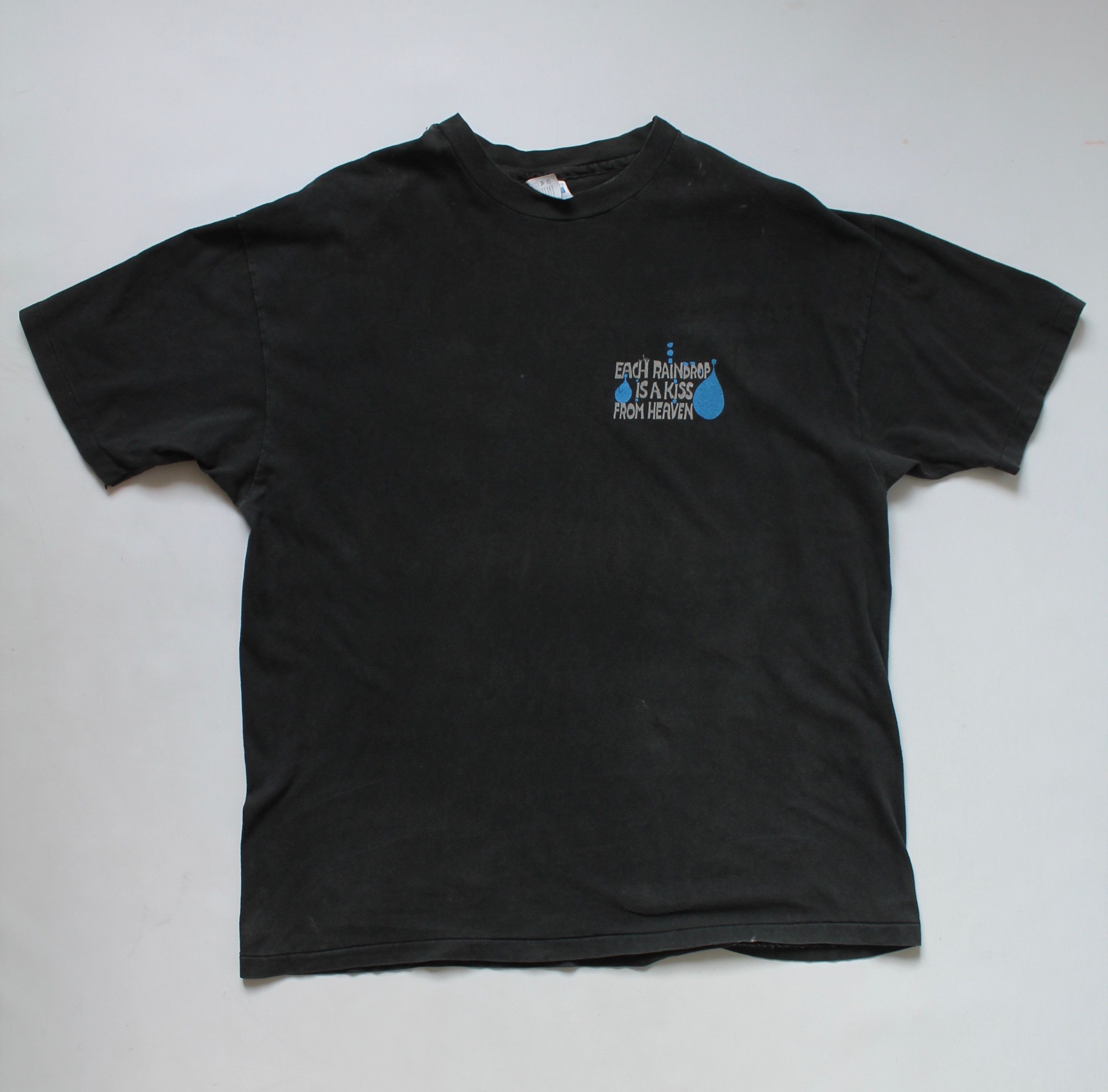 Vintage 1991 Kunst Haus Wien Each Raindrop Is A Kiss From Heaven Size US XL / EU 56 / 4 - 10 Thumbnail