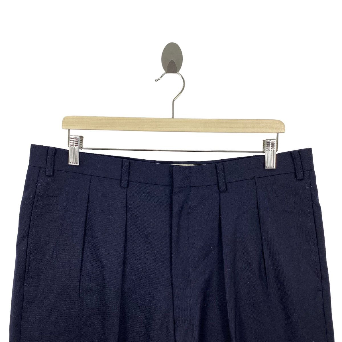 Burberry Vintage BURBERRYS Baggy Navy Trousers Casual Pant Size US 36 / EU 52 - 2 Thumbnail