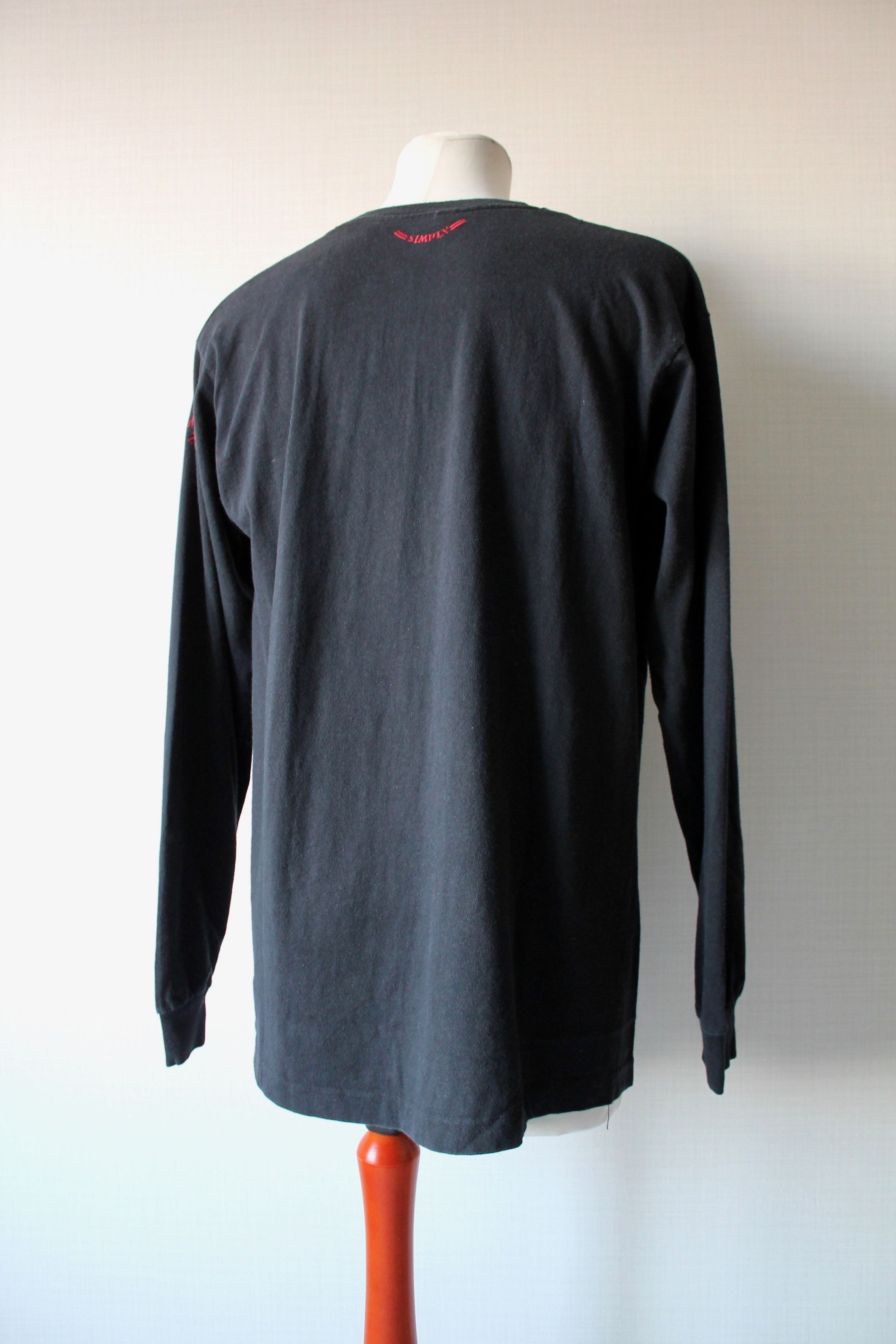 Vintage 1993 Vintage SIMPLY RED Tour t-shirt long sleeve Manchester Size US XL / EU 56 / 4 - 11 Thumbnail