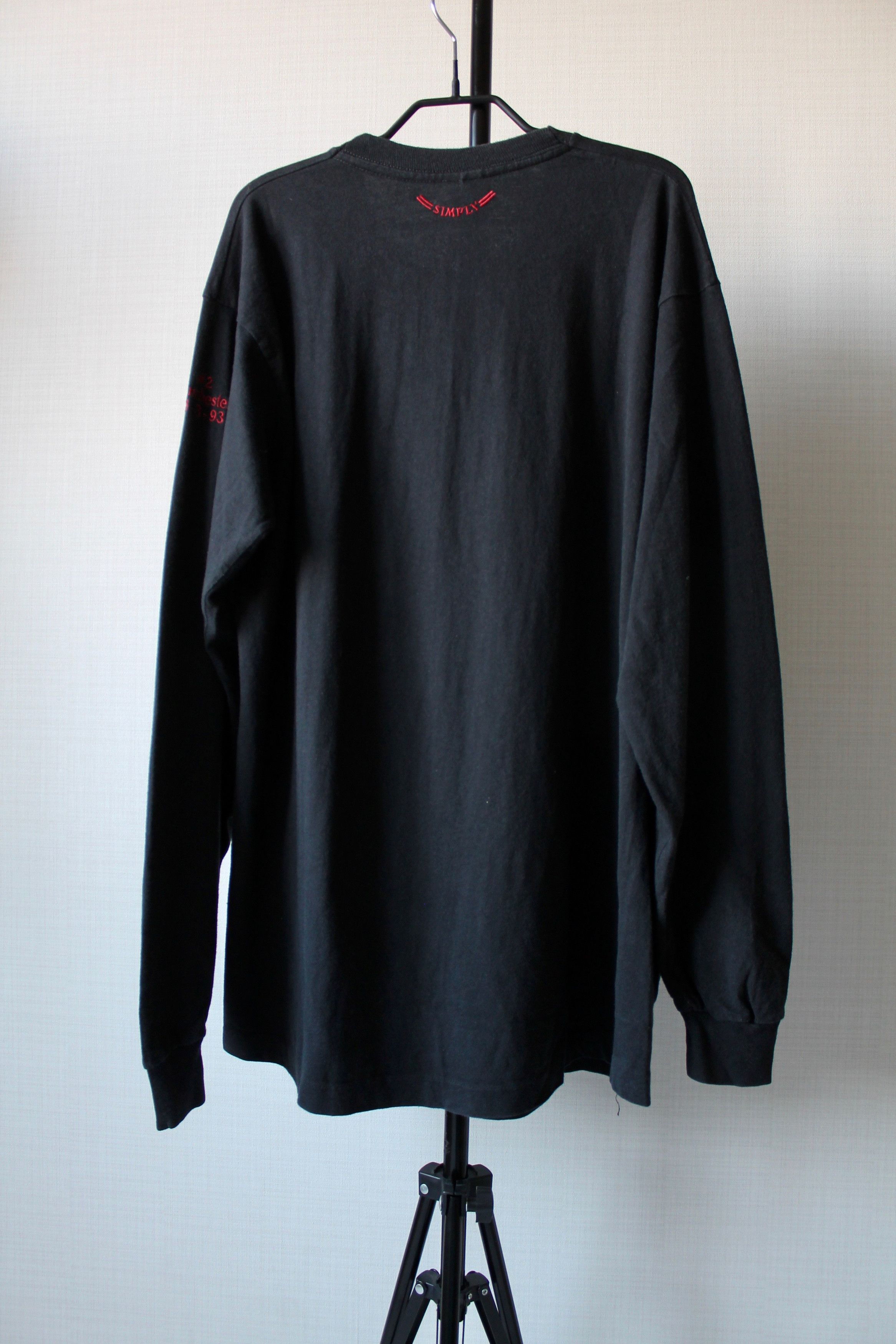 Vintage 1993 Vintage SIMPLY RED Tour t-shirt long sleeve Manchester Size US XL / EU 56 / 4 - 6 Thumbnail