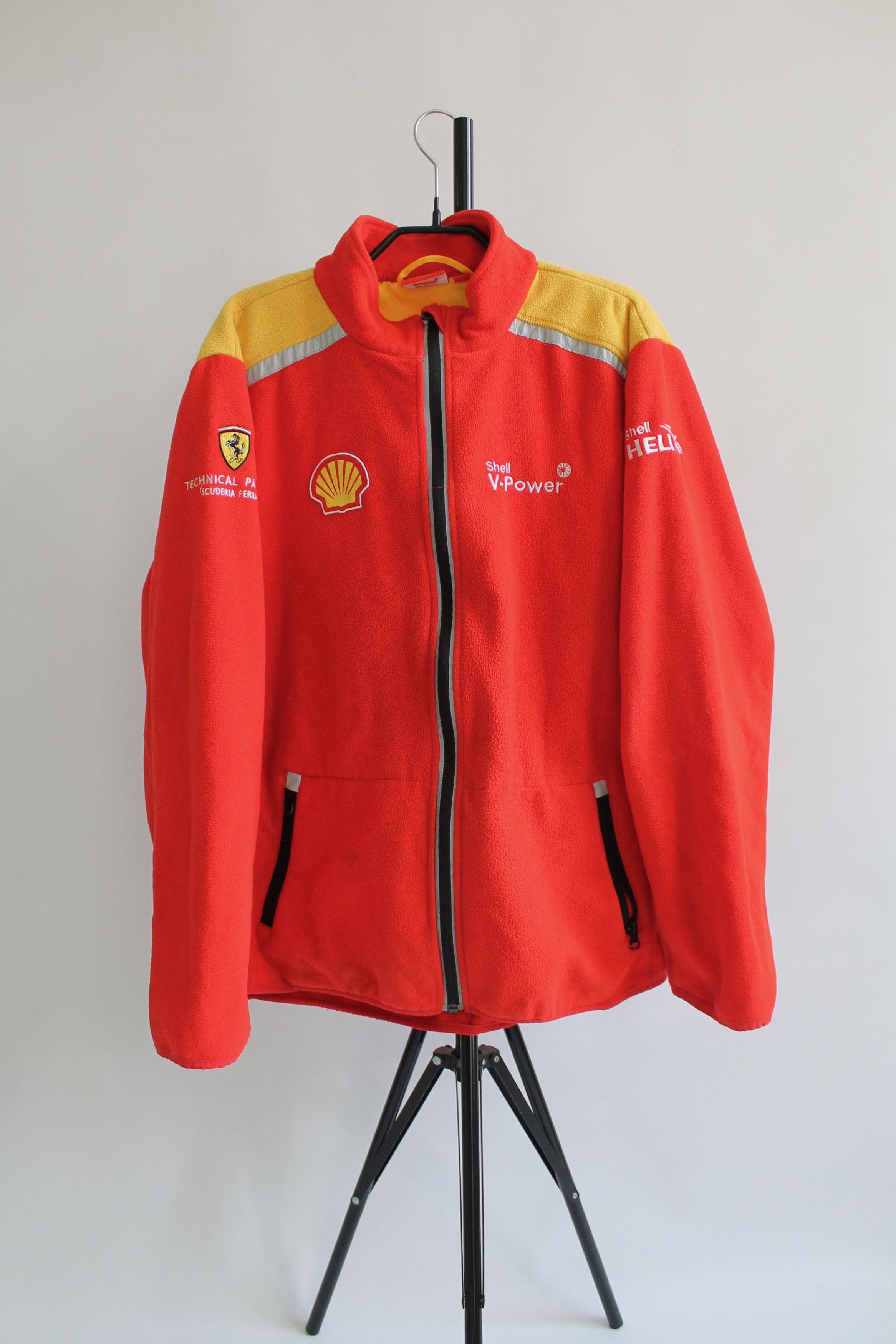 Ferrari Scuderia FERRARI Shell racing Fleece jacket F1 Formula uno Size US M / EU 48-50 / 2 - 1 Thumbnail
