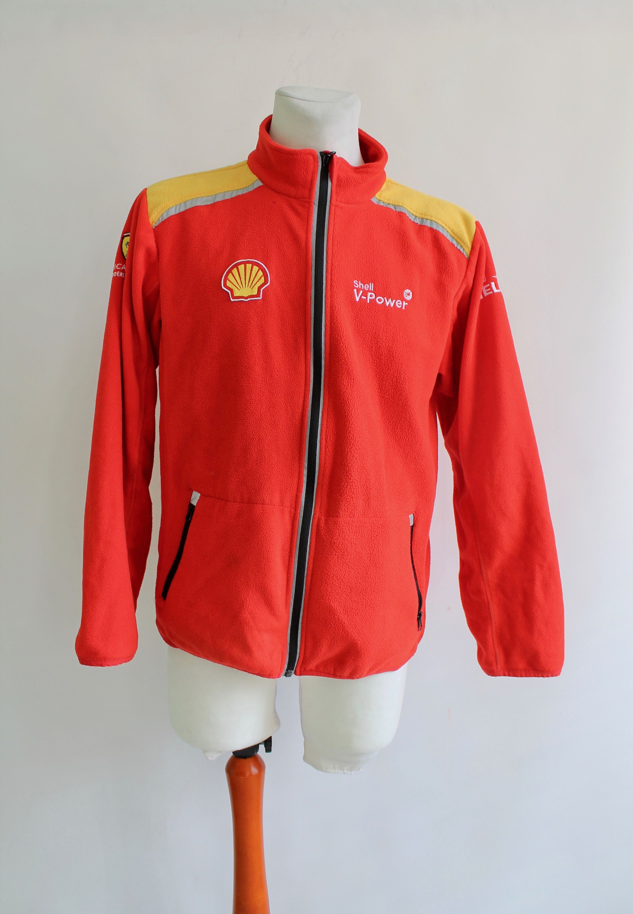 Ferrari Scuderia FERRARI Shell racing Fleece jacket F1 Formula uno Size US M / EU 48-50 / 2 - 2 Thumbnail