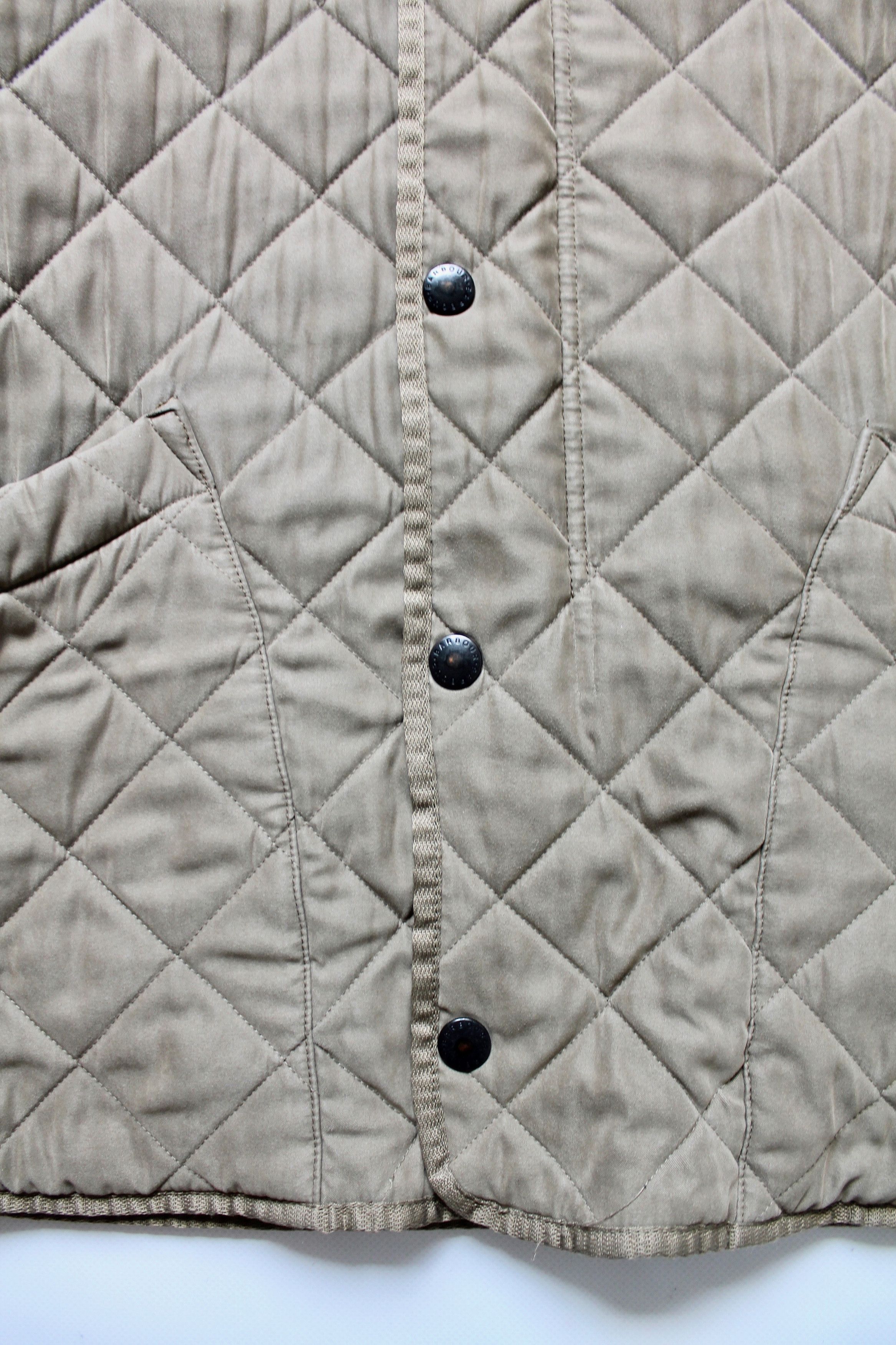 Barbour BARBOUR D2020 microfibre polarquilt Long jacket sand Size US L / EU 52-54 / 3 - 4 Thumbnail
