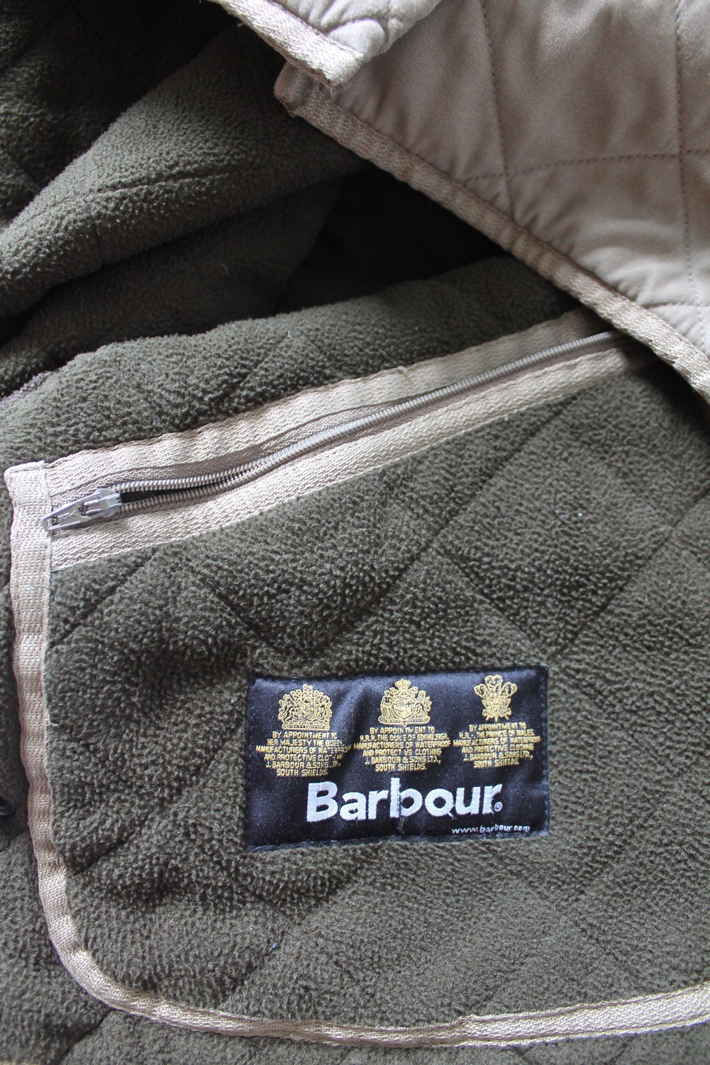 Barbour BARBOUR D2020 microfibre polarquilt Long jacket sand Size US L / EU 52-54 / 3 - 9 Thumbnail