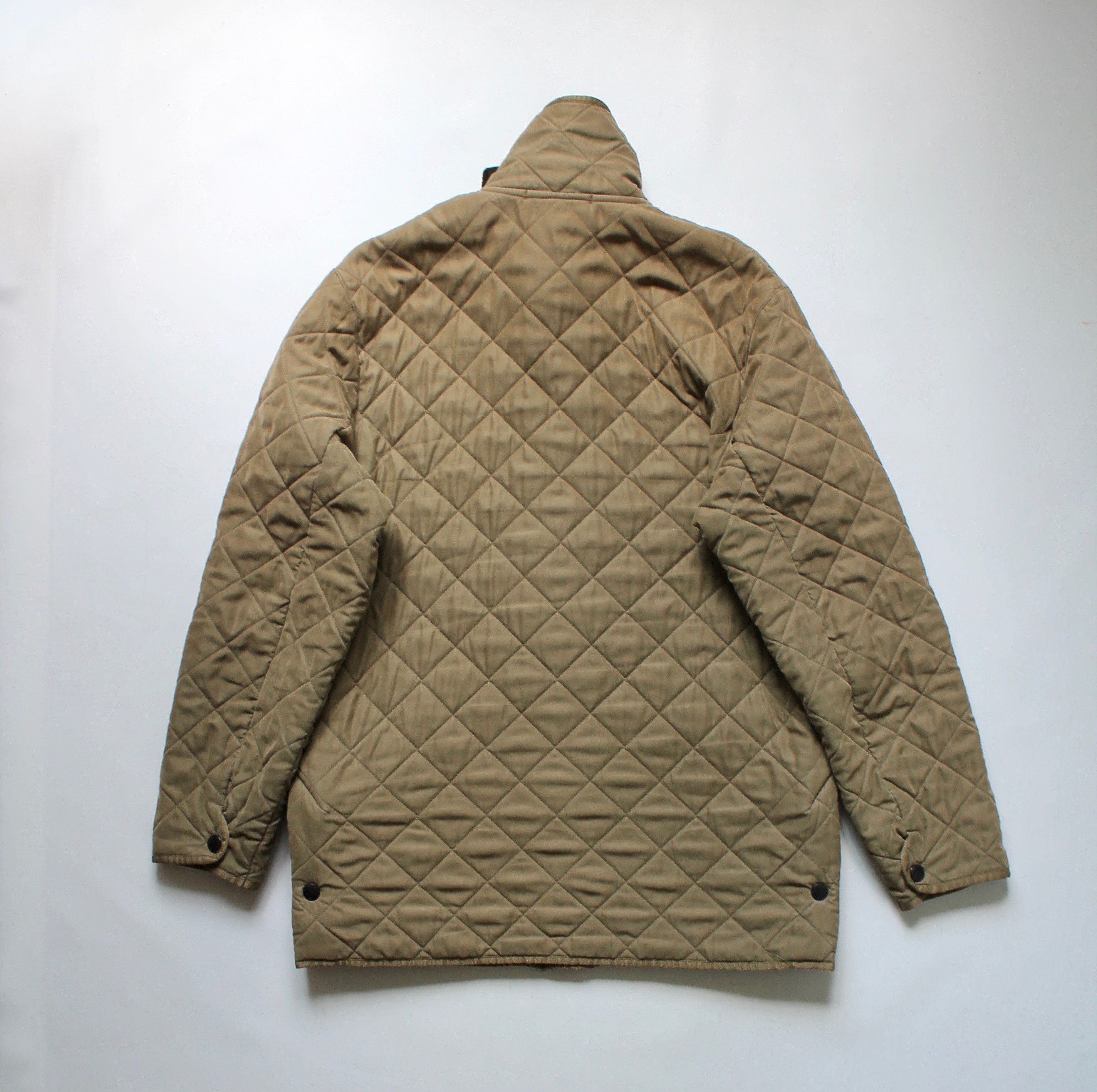 Barbour BARBOUR D2020 microfibre polarquilt Long jacket sand Size US L / EU 52-54 / 3 - 8 Thumbnail