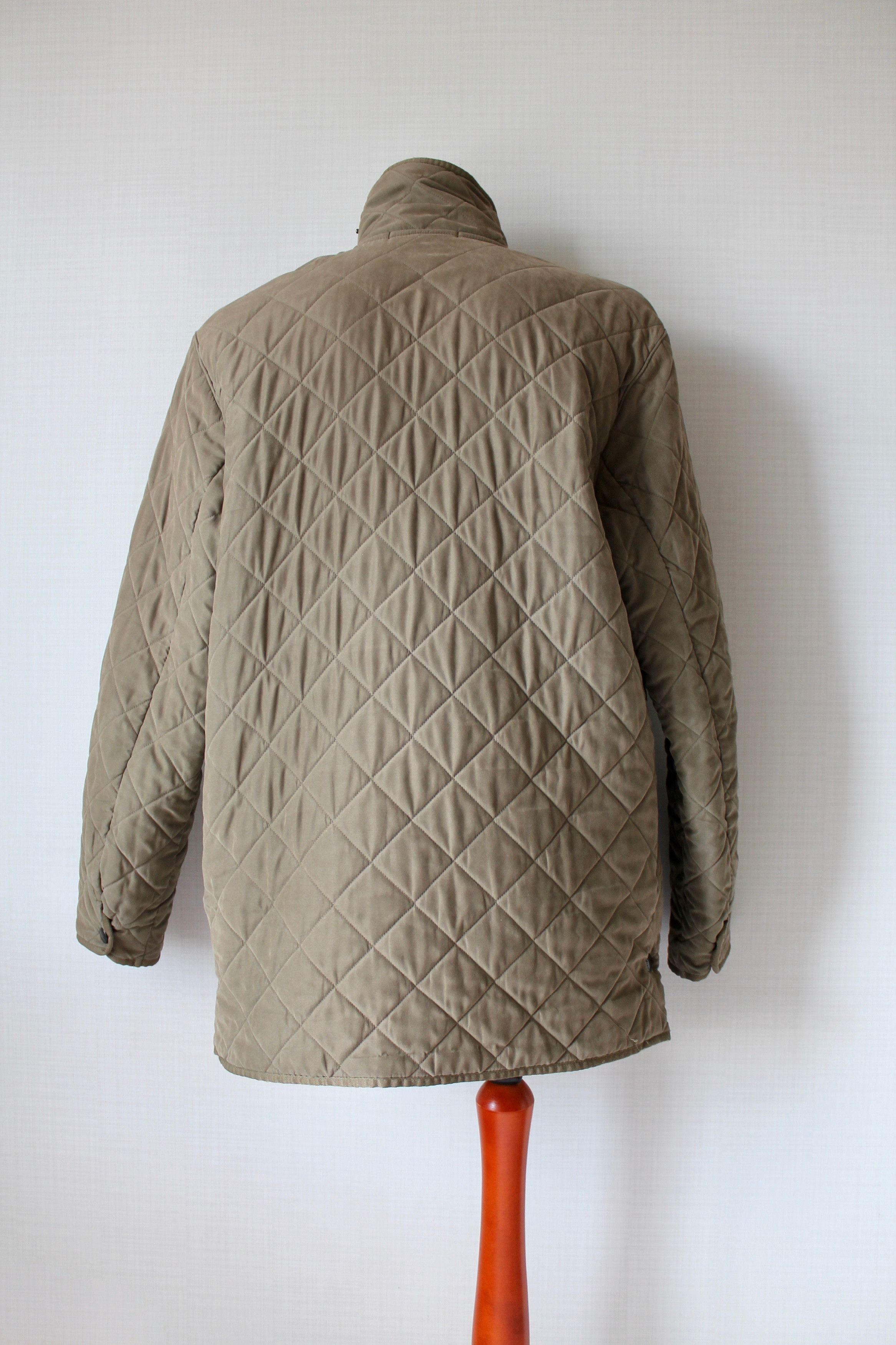 Barbour BARBOUR D2020 microfibre polarquilt Long jacket sand Size US L / EU 52-54 / 3 - 12 Thumbnail