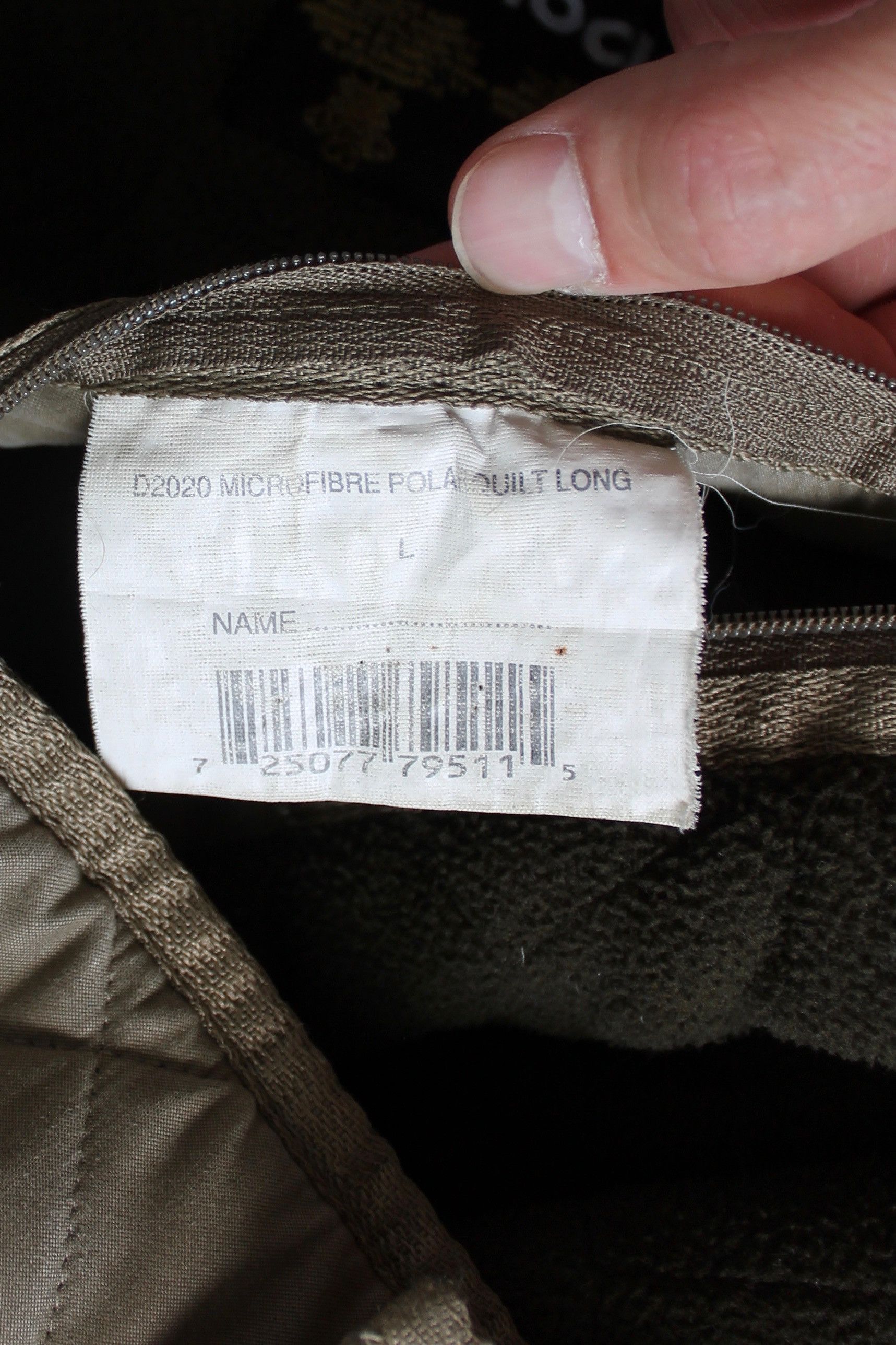 Barbour BARBOUR D2020 microfibre polarquilt Long jacket sand Size US L / EU 52-54 / 3 - 10 Thumbnail
