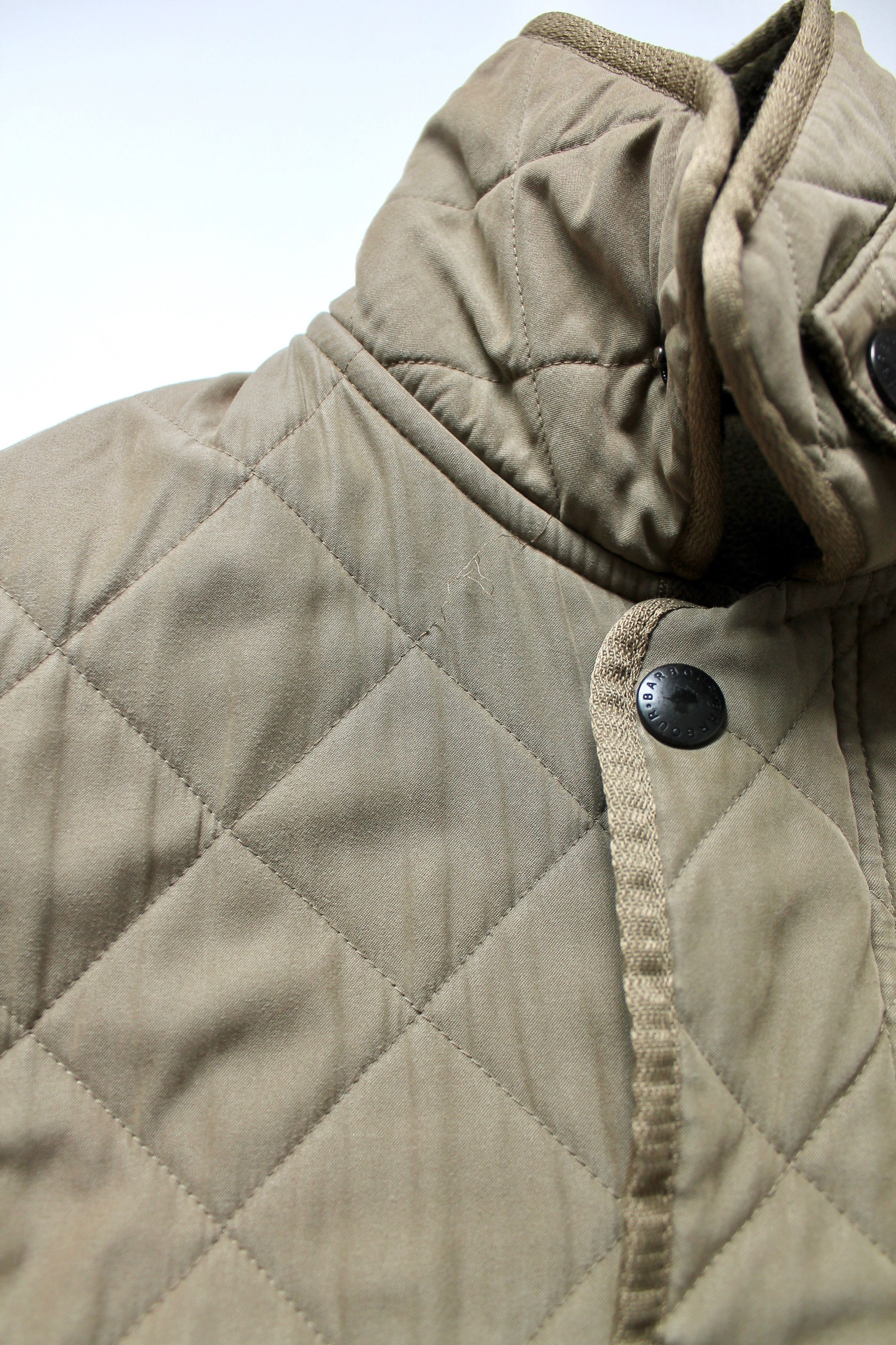 Barbour BARBOUR D2020 microfibre polarquilt Long jacket sand Size US L / EU 52-54 / 3 - 5 Thumbnail